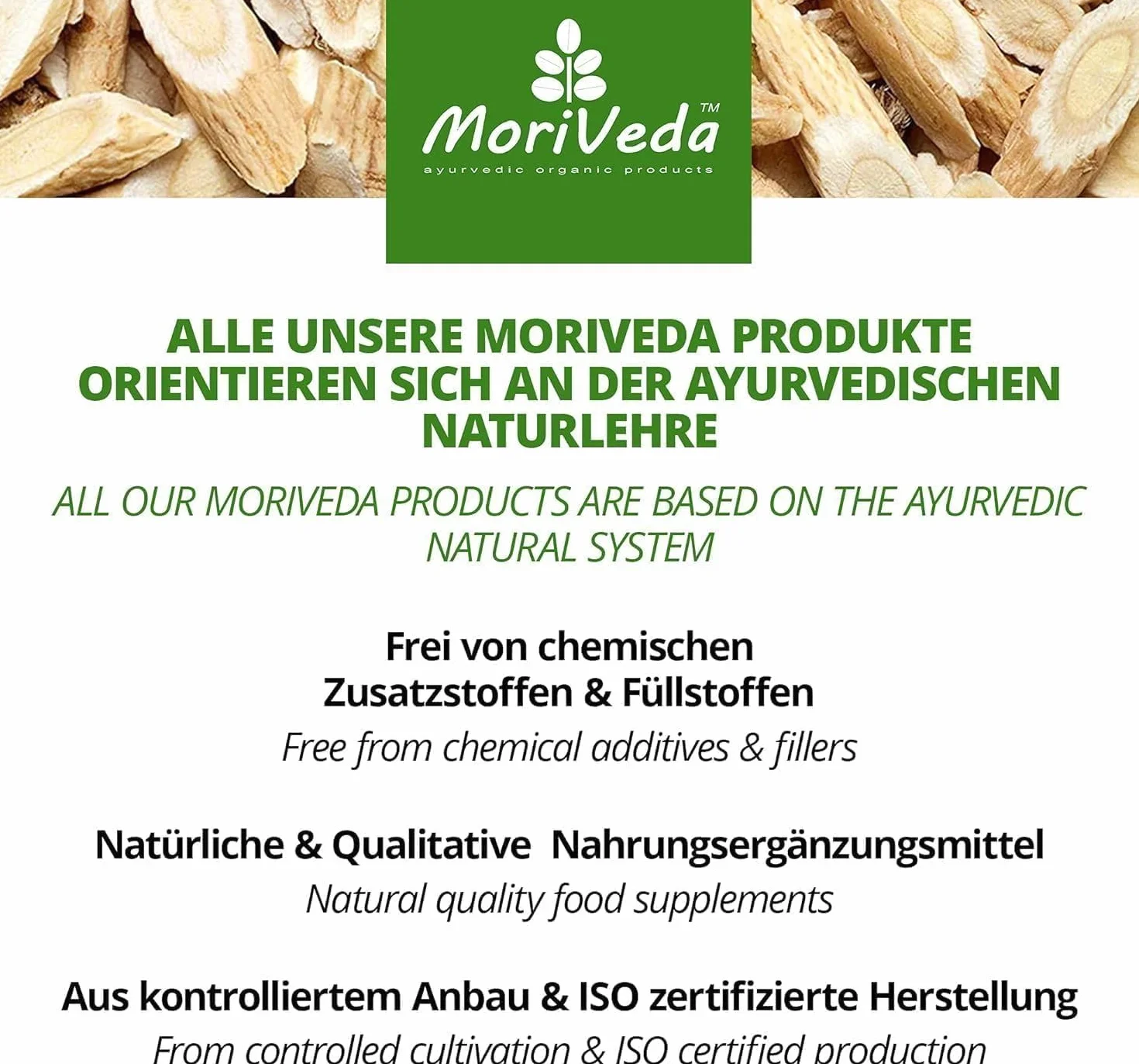 MoriVeda® Astragalus capsule 1600 mg estratto di radice di tragacanto polvere 112 mg polisaccaridi vegan senza glutine 90 capsule