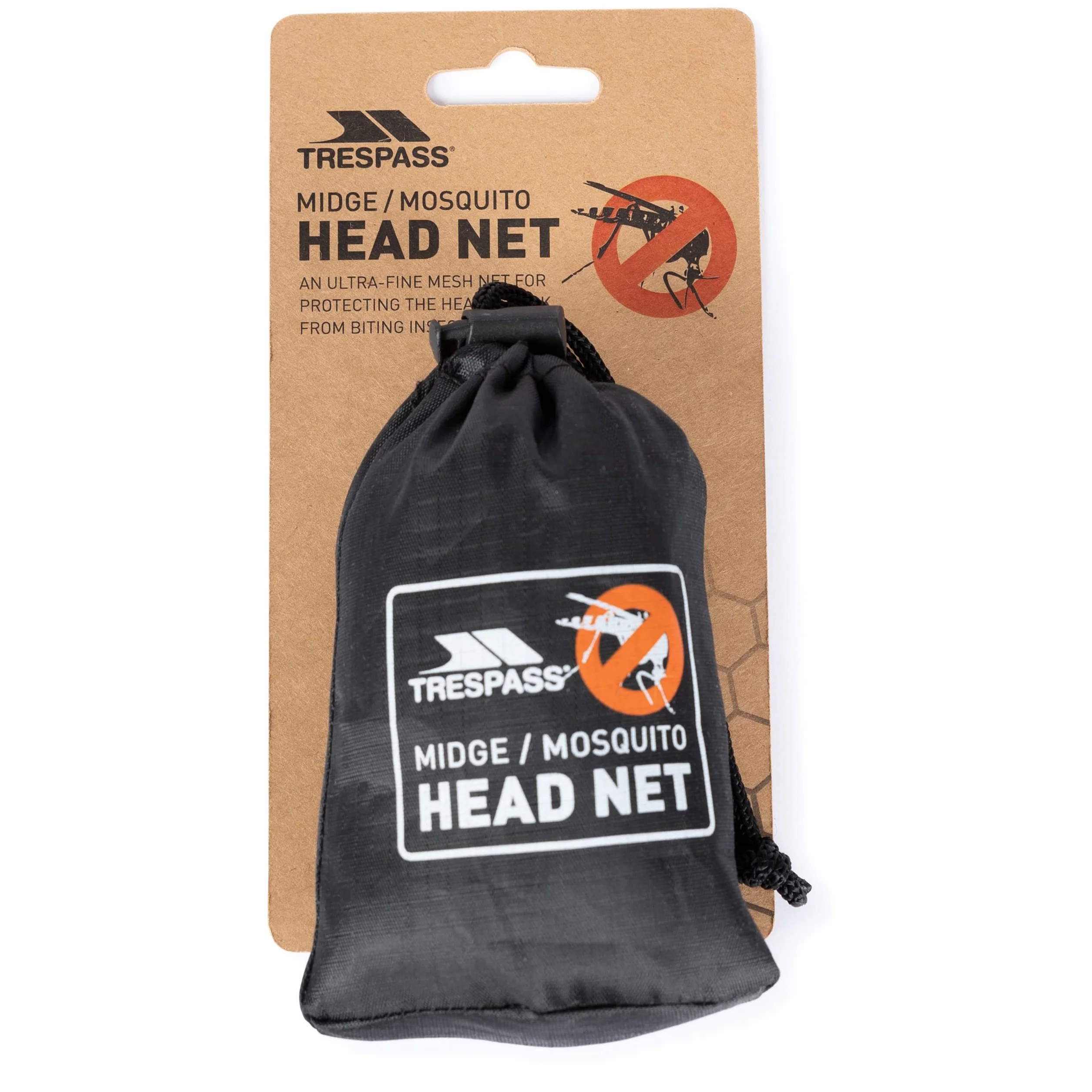 Trespass Mosquito copricapo viso Rete antizanzare