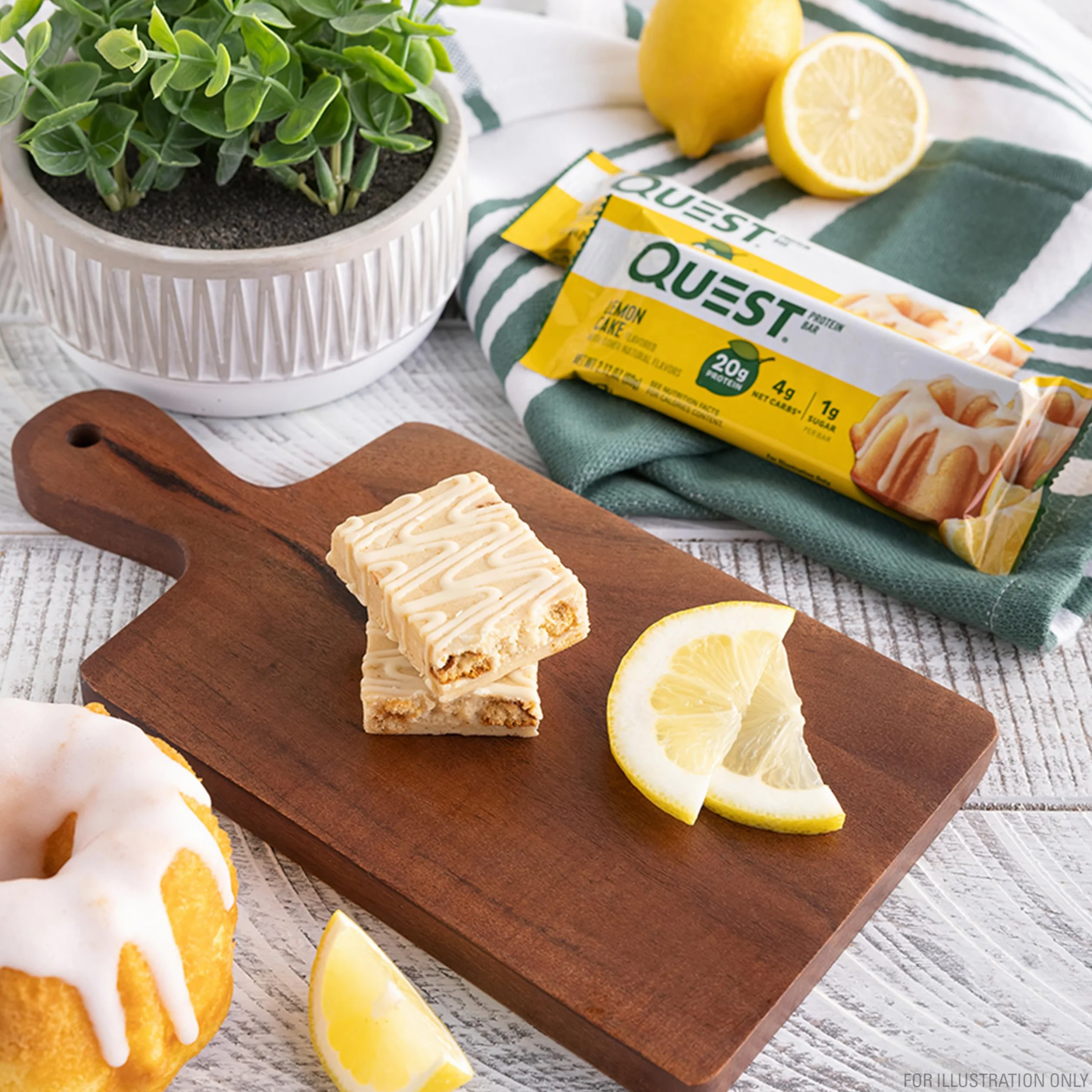 Quest Bar Lemon Cake 12/box