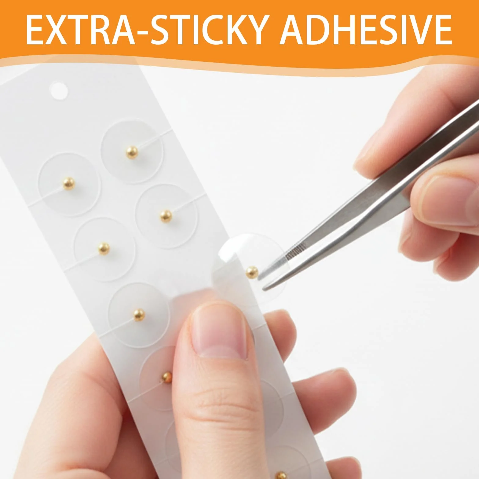 200 PCS Semi Dell'orecchio Agopuntura Auricolare Cerotti Monouso per Digitopressione Auricolare Adatto per Massaggi Di Digitopressione per Alleviare Lo Stress Terapia Multifunzionale（ Oro+Argento）