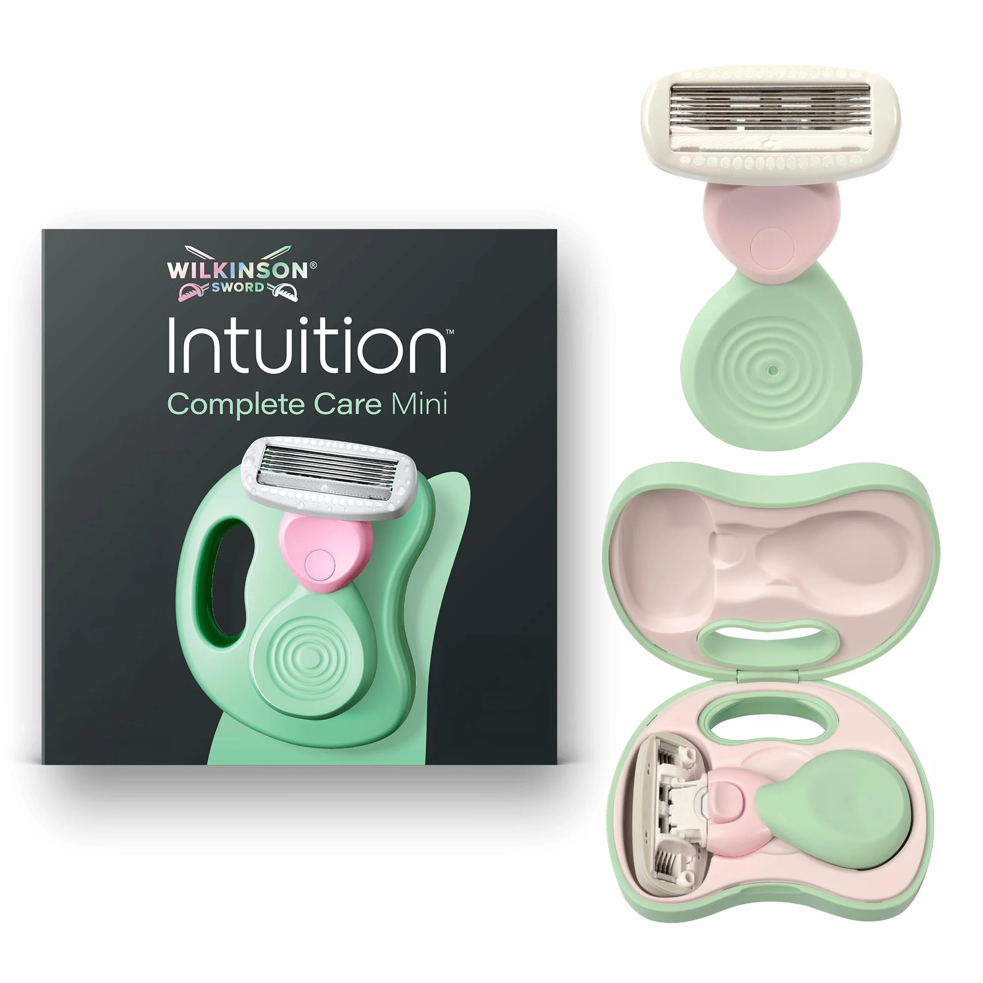 Wilkinson Sword Intuition Complete Care Mini Travel Rasoio Donna