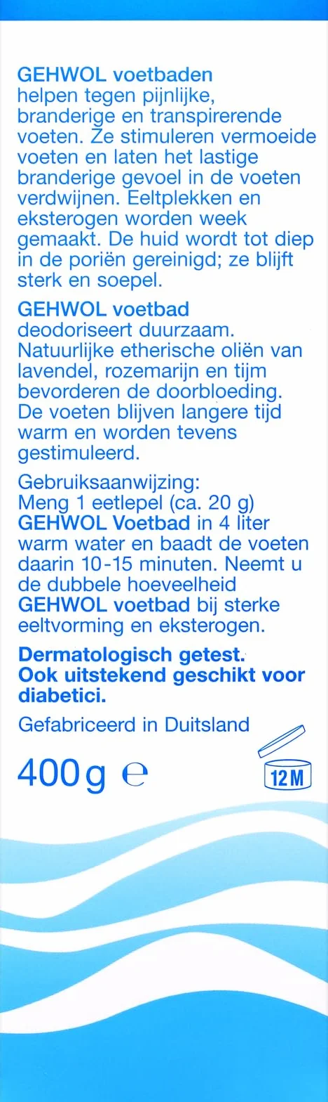 Gehwol Pediluvio 400g