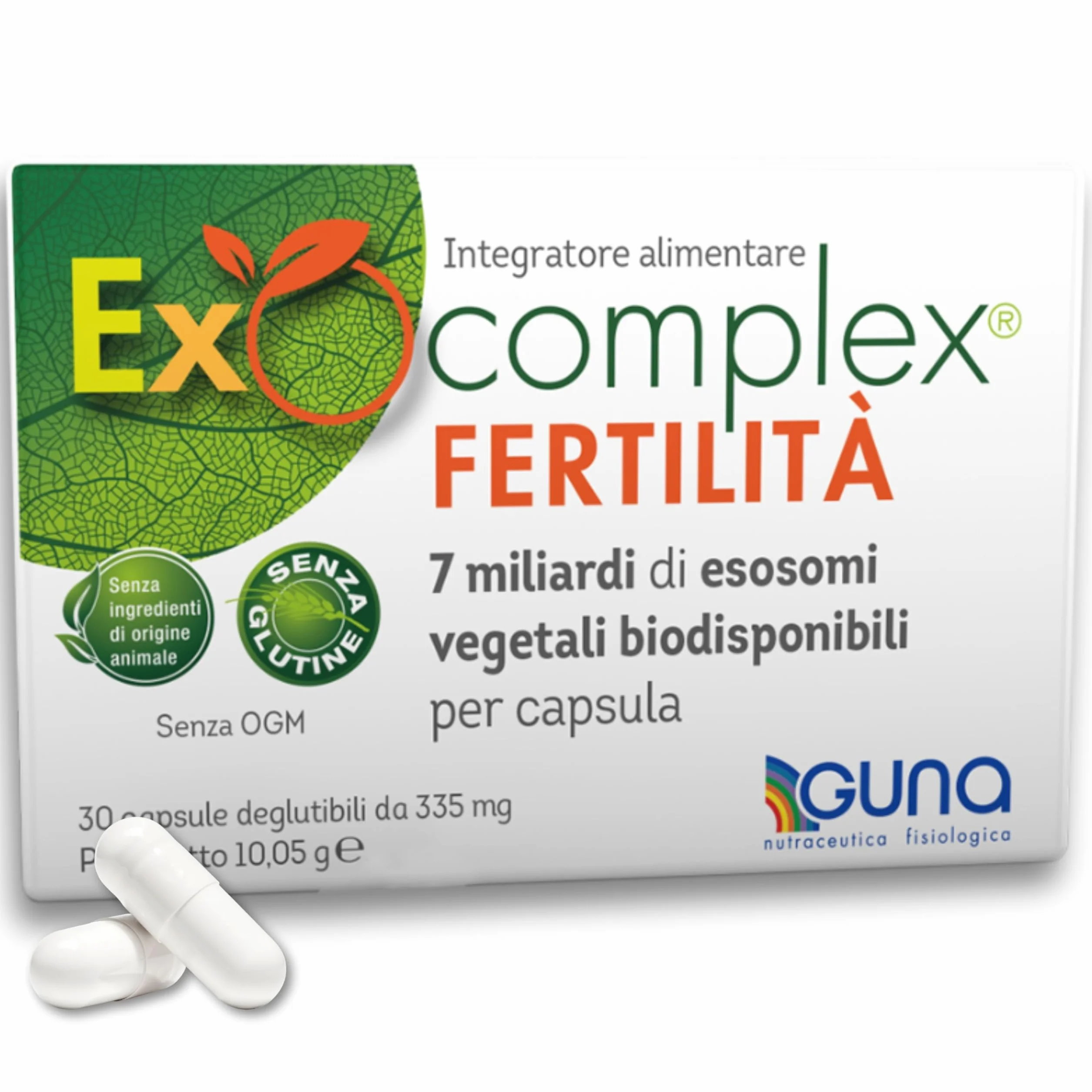 GUNA Exocomplex Fertilità 30 Capsule Integratore Alimentare