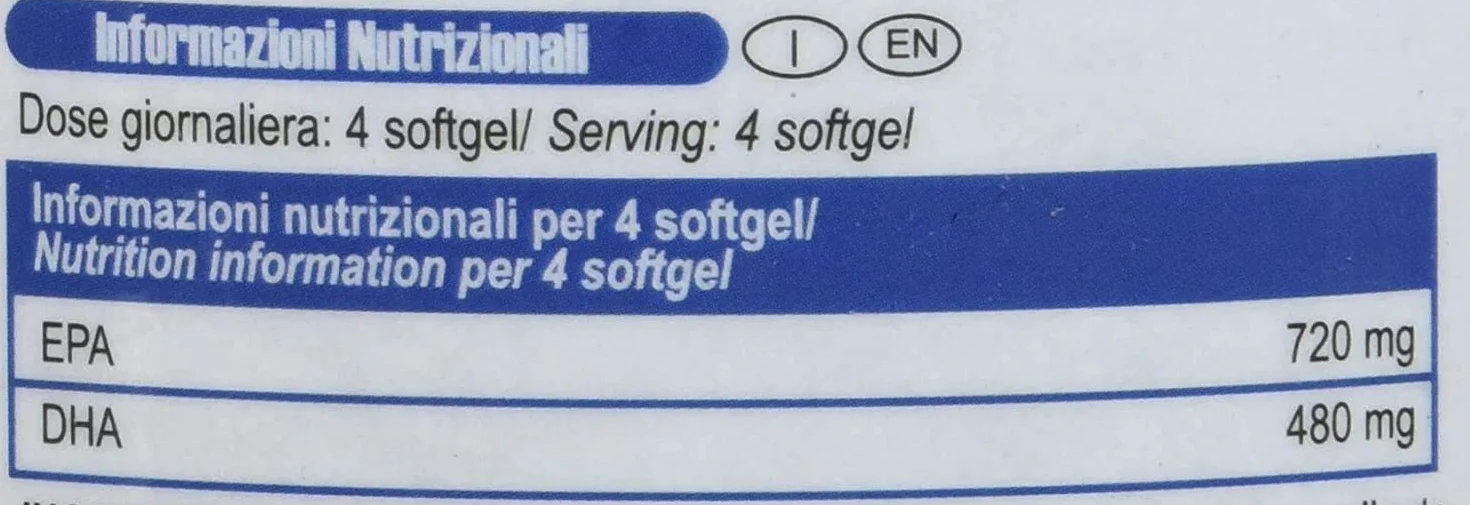 Yamamoto Nutrition Fish Oil Omega-3 EPA DHA integratore 400 softgel 2 confezioni
