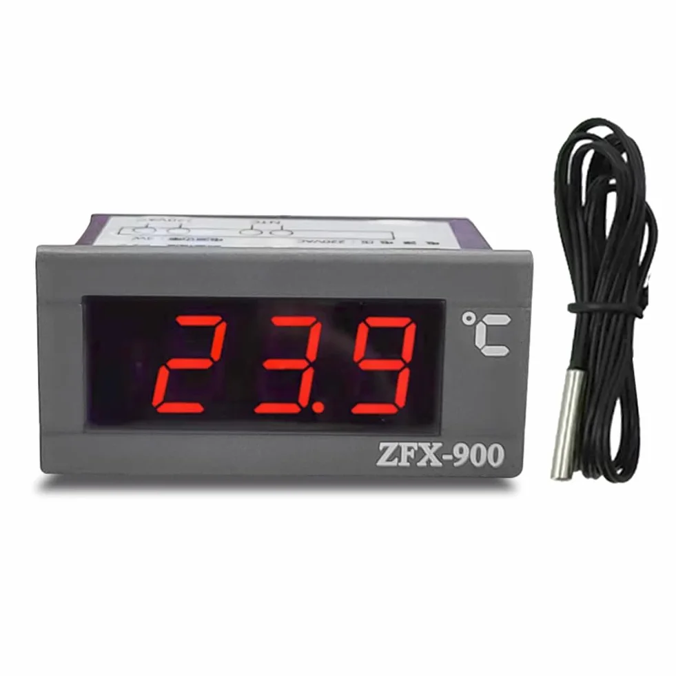 Termometro Digitale LED 220V Mini-50°C a 110°C con Sensore