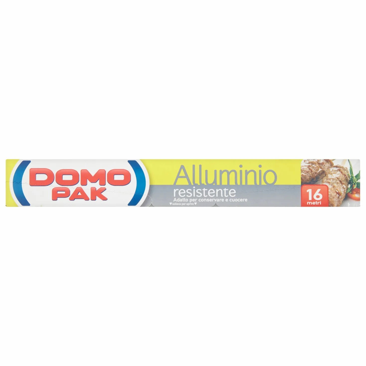 Domopak - Alluminio, Resistente Adatto Per Conservare e Cuocere - 16 Metri