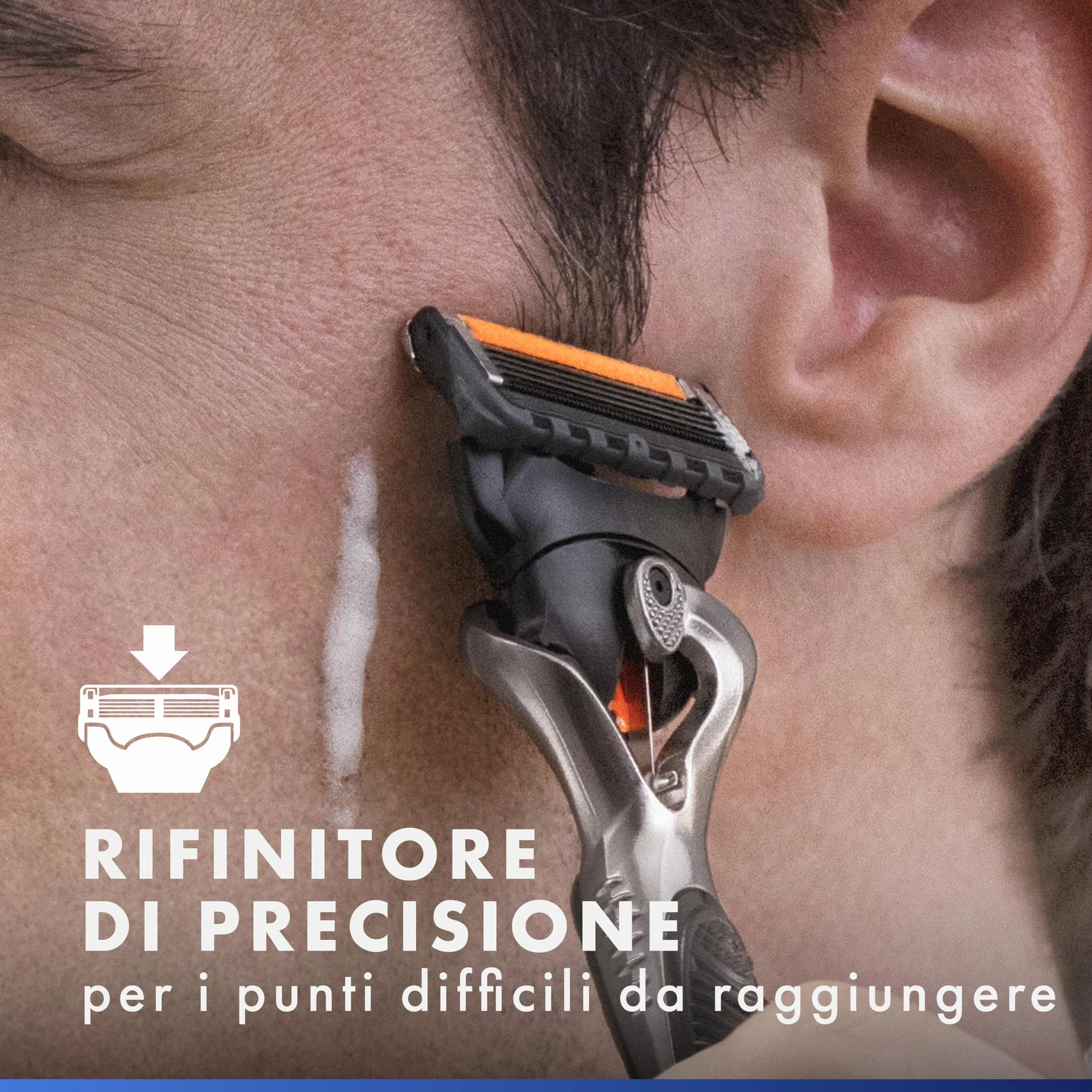 Gillette Proglide 1 Rasoio Barba Manuale e 12 Lamette Gillette Proglide di Ricambio a 5 lame per Rasatura Profonda Uomo, Lame di Precisione per Rasoio Manuale Uomo