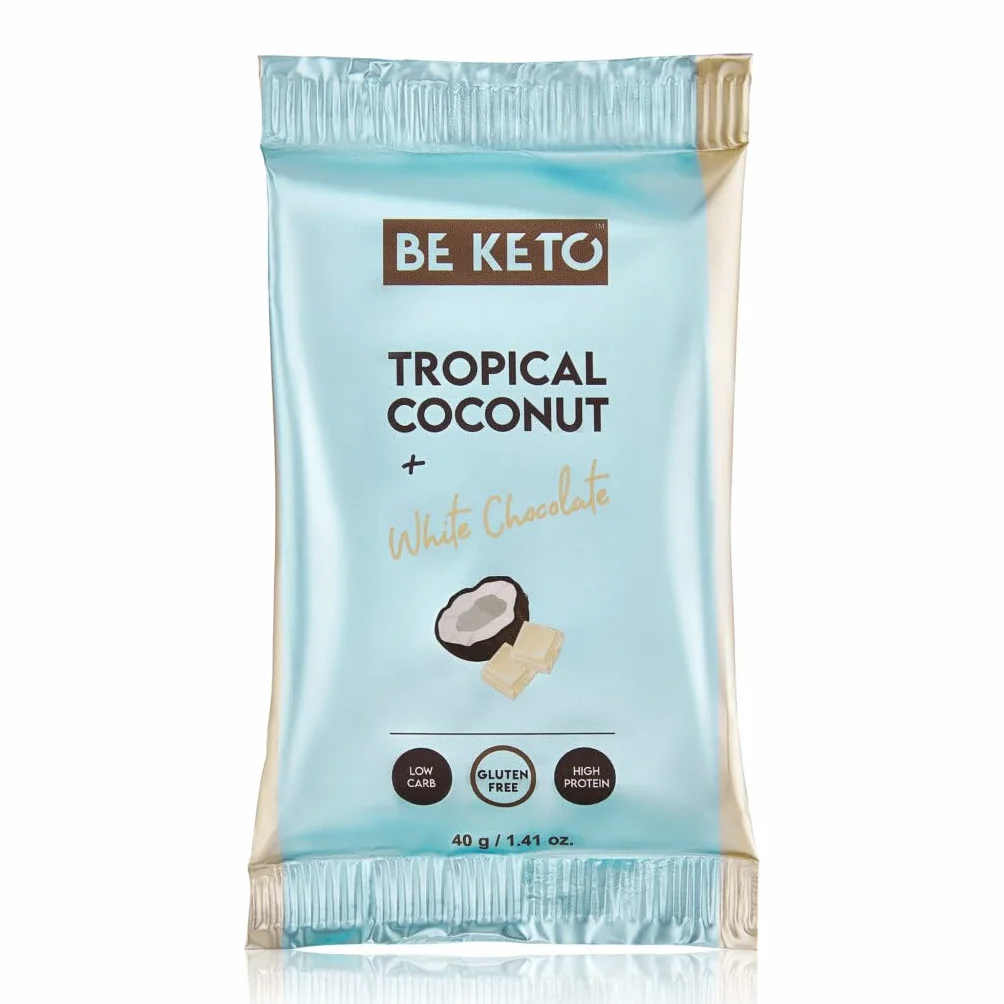 Barretta Keto Cocco e cioccolato bianco 40g