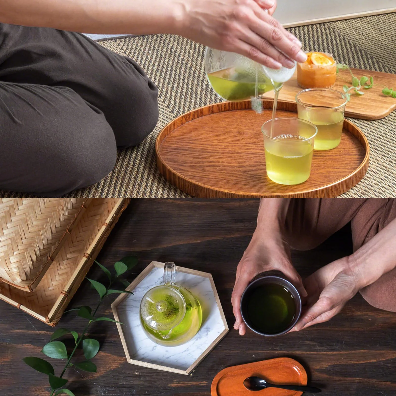 Asayu Japan Tè Verde Giapponese Gyokuro15 Bustine - Tè Verde Giapponese Premium Coltivato all'Ombra 2,5 gr x 15 bustine per Energia e Sprint Mattutino (Tè Verde Gyokuro)