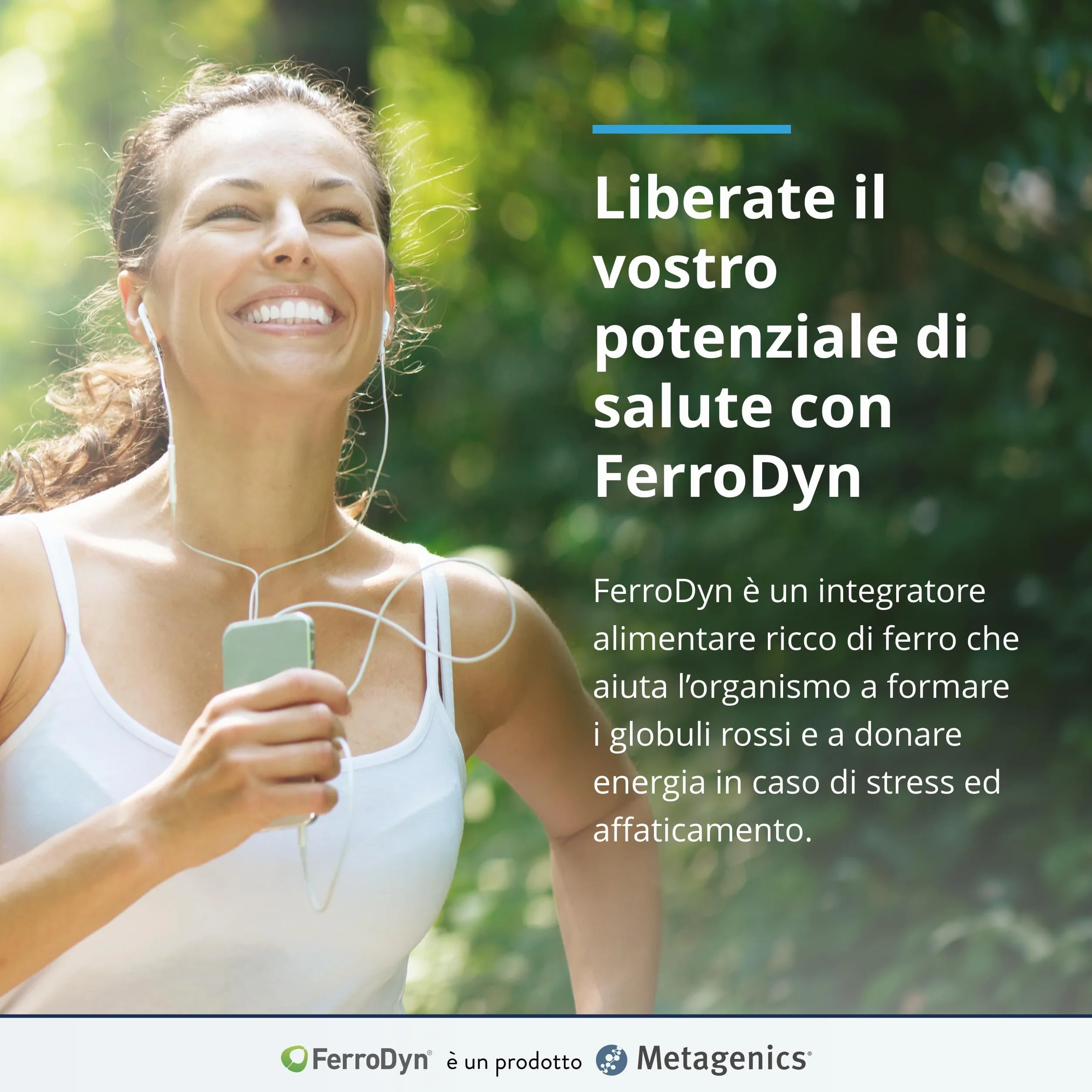 FerroDyn - Sostiene la Formazione dei Globuli Rossi e la Produzione di Energia - Utile in Caso di Affaticamento - 30 Capsule
