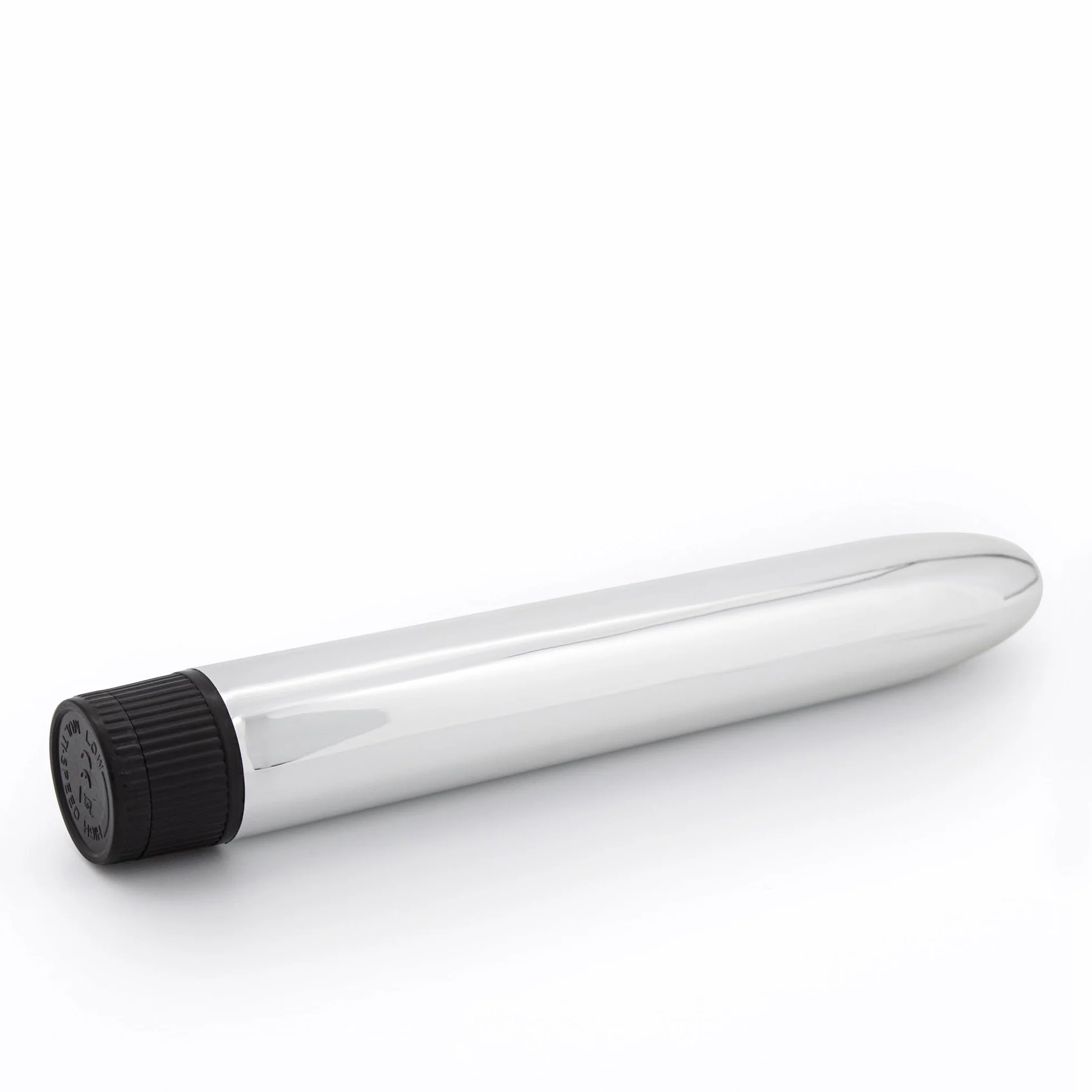 EESH® vibratore classico argento da anale vaginale per uomo e donna sex toys 17 cm silver bullet con velocità regolabile