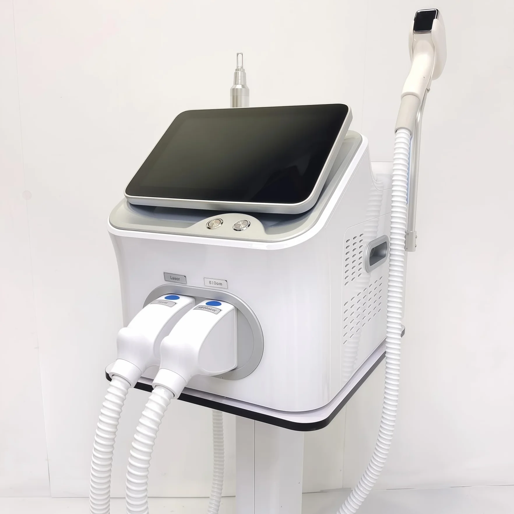 Professional 808nm diodo laser epilatore picosecond 2 in 1 ghiaccio titanio laser epilatore e rimozione tatuaggio, adatto per uso in salone di bellezza