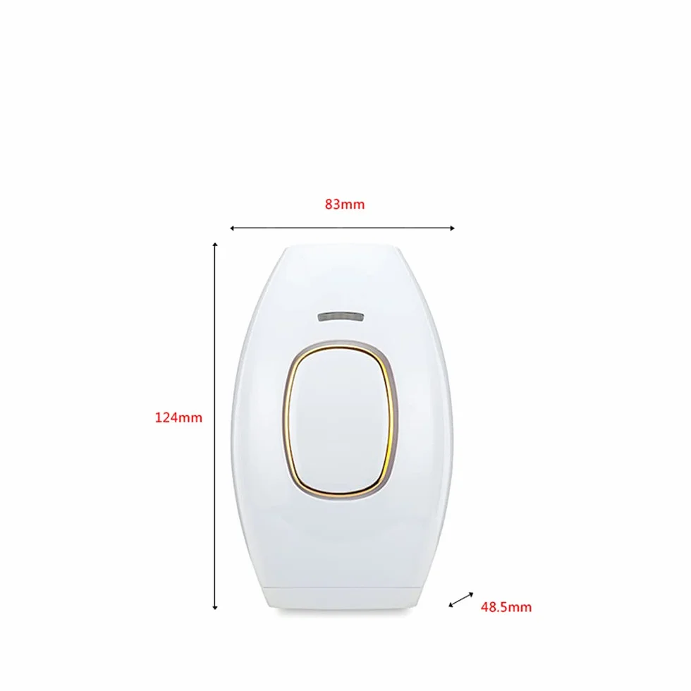 Epilatore A Luce Pulsata Ipl, Epilatore Luce Pulsata Laser Permanente Indolore con Sistema di Depilazione Ipl 990,000 per Donna E Uomo, per Viso/Schiena/Bikini/Ascelle