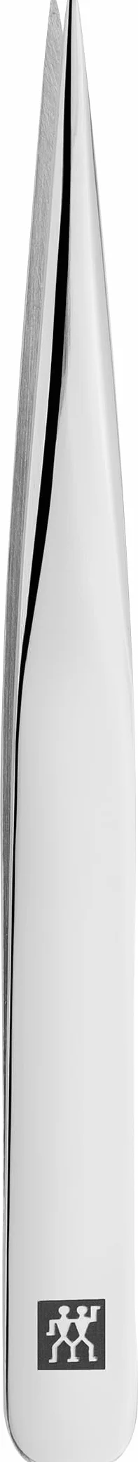 ZWILLING Pinzetta appuntita (rimozione di schegge, peli incarniti o sottili, punte affilate a mano e irruvidite), lucida, argento, 90 mm