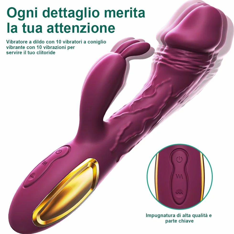 Vibratoreper Donna Professionale Sexytoysys Uomo Piccolo Dildo Realistico(Marrone)
