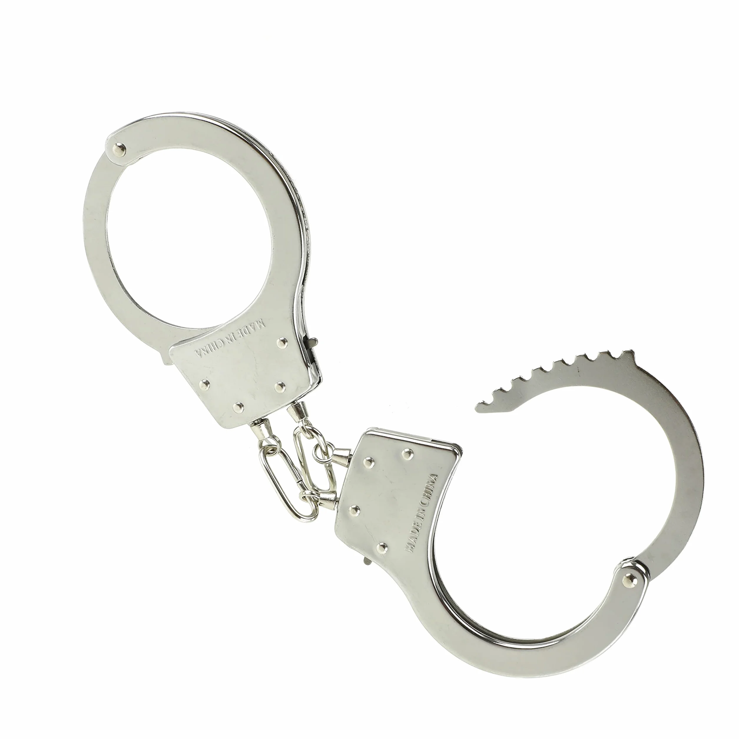 TOI-Toys Bambini Manette Polizia in Metallo Circa. 28 cm