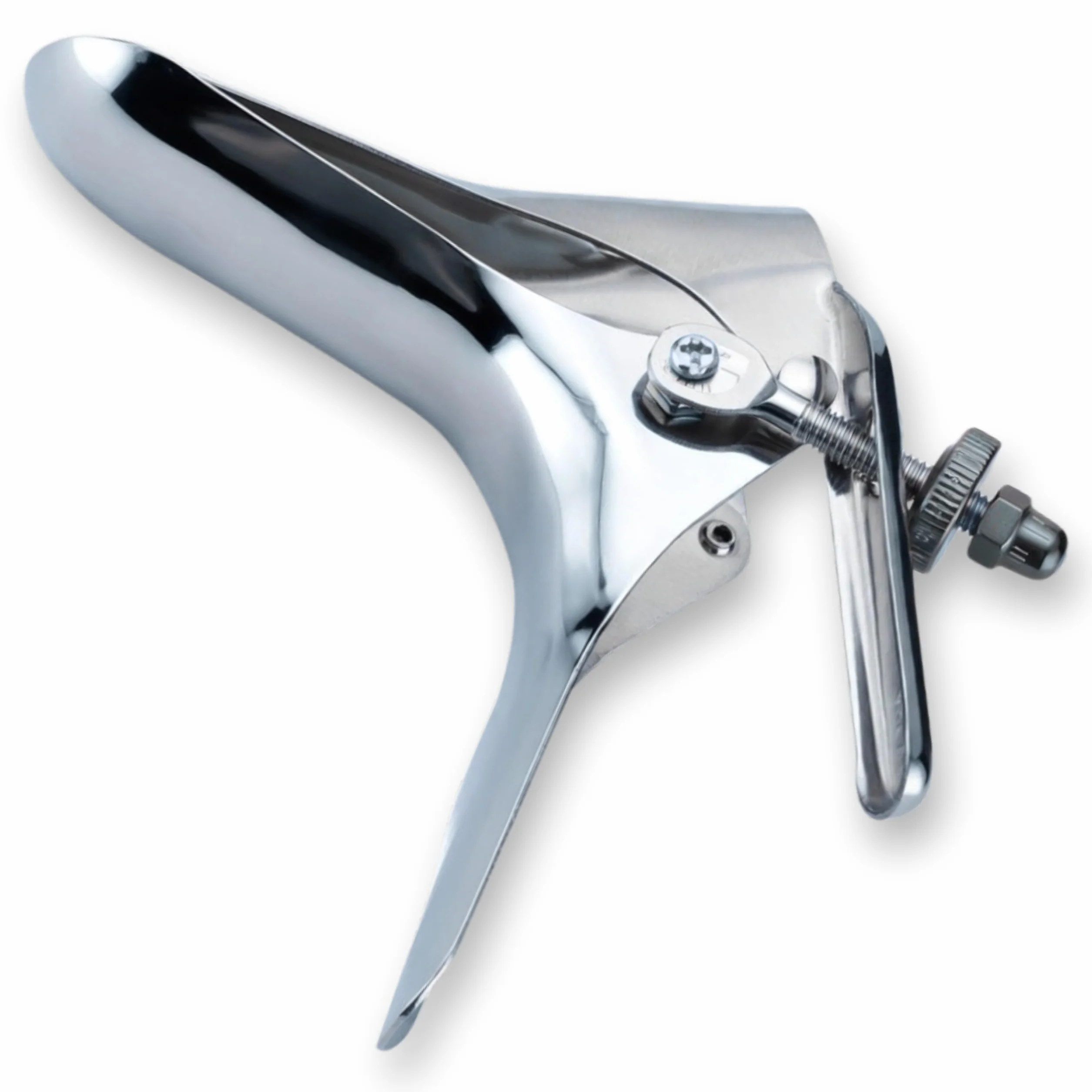 Speculum Vagina Regolabile in Acciaio Inossidabile per Dilatazione Vaginale e Anale BDSM