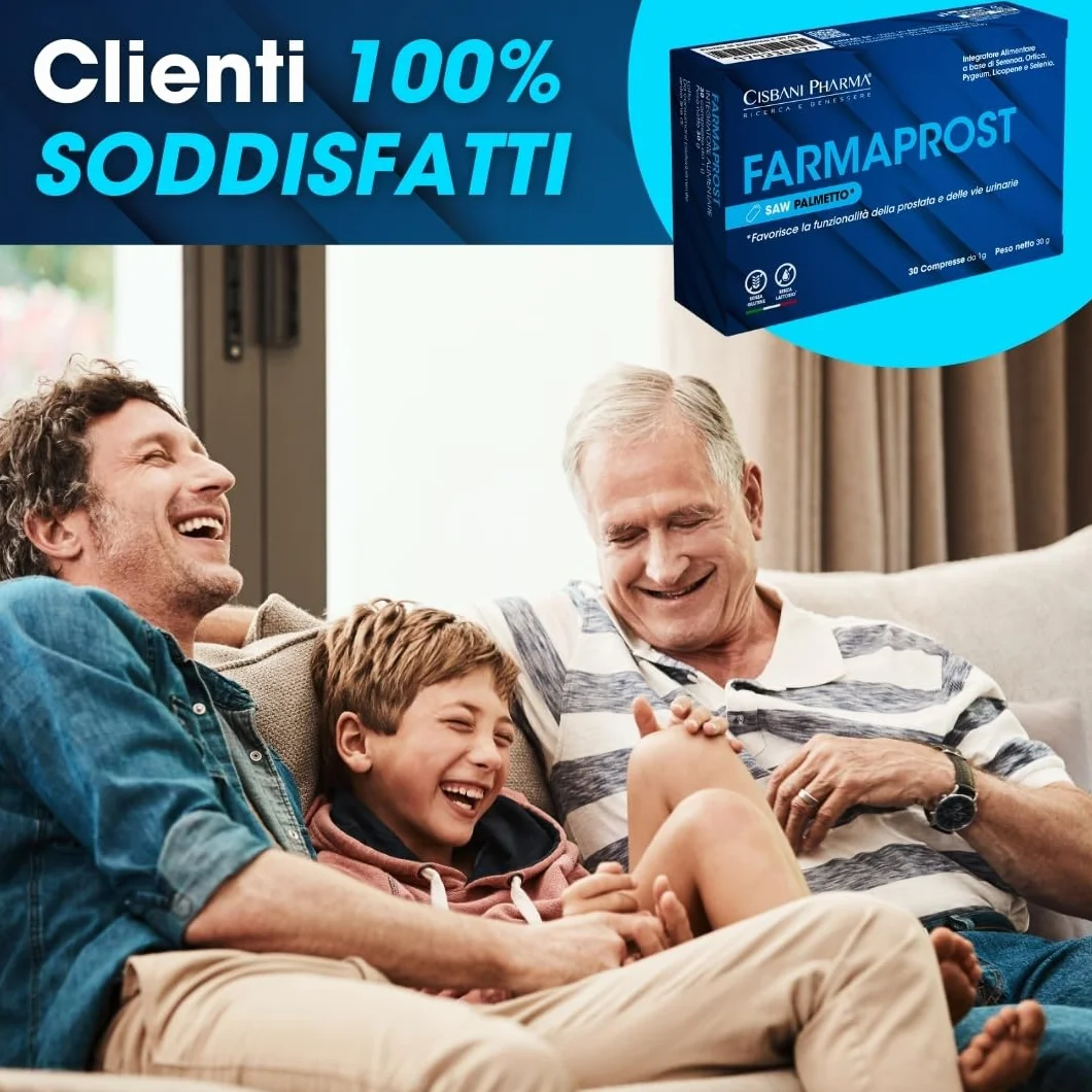 CISBANI PHARMA Saw Palmetto Serenoa Repens Prostata 30 Compresse