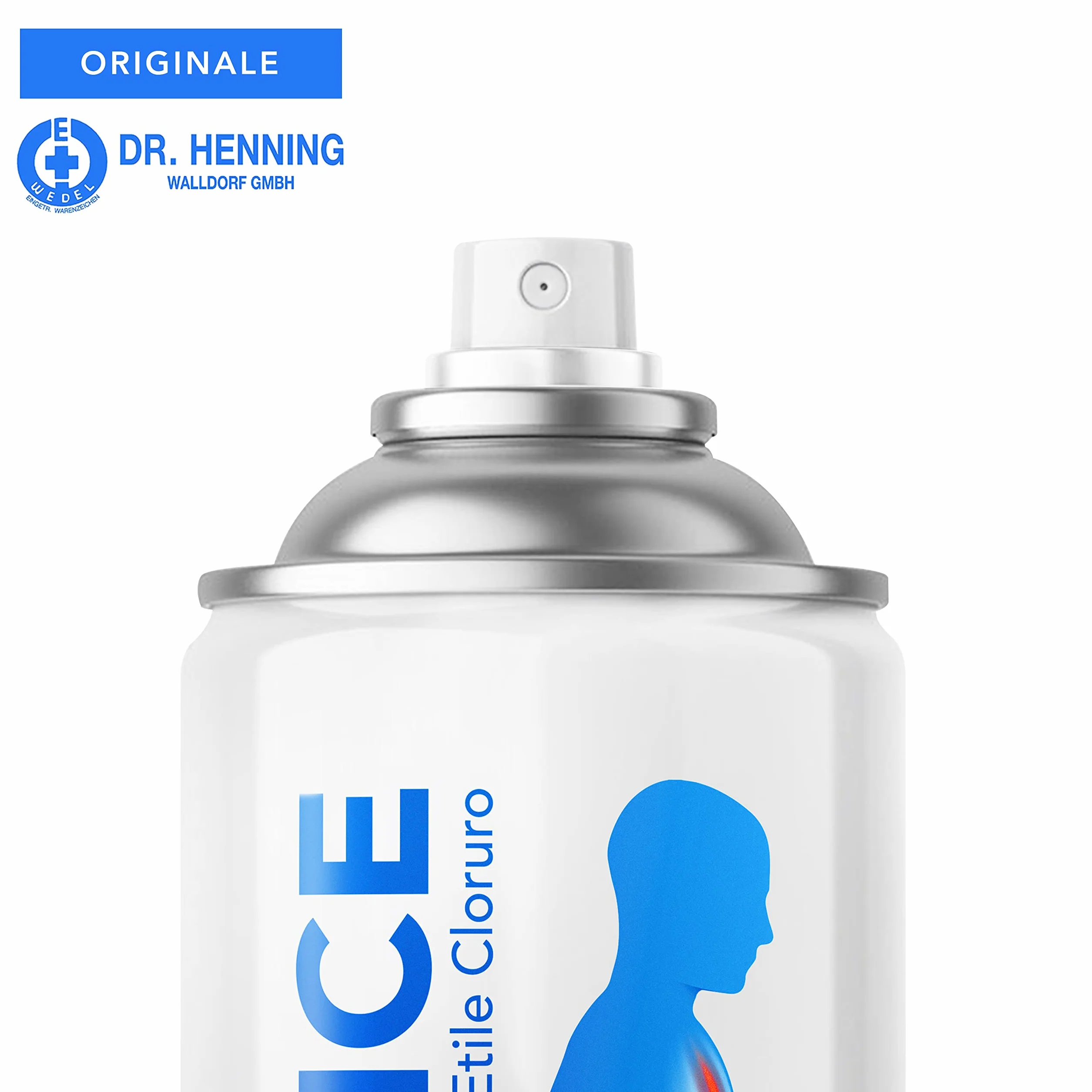 Dr. Henning AIESI Etile Cloruro Spray 10x175 ml Ghiaccio spray anestetico istantaneo Made in Germany