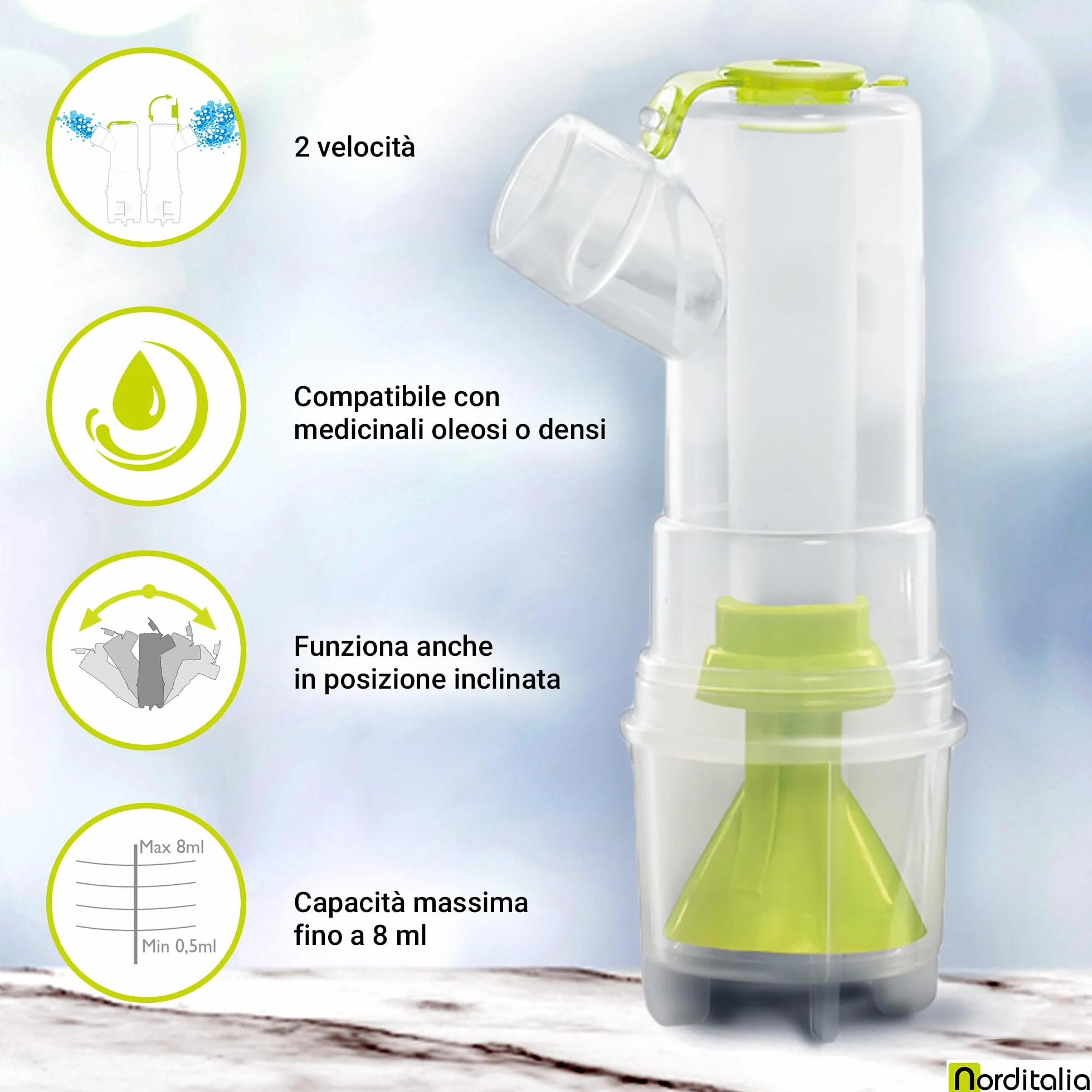 Norditalia Kit Aerosol Universale Detraibile 730 Accessori Ricambi