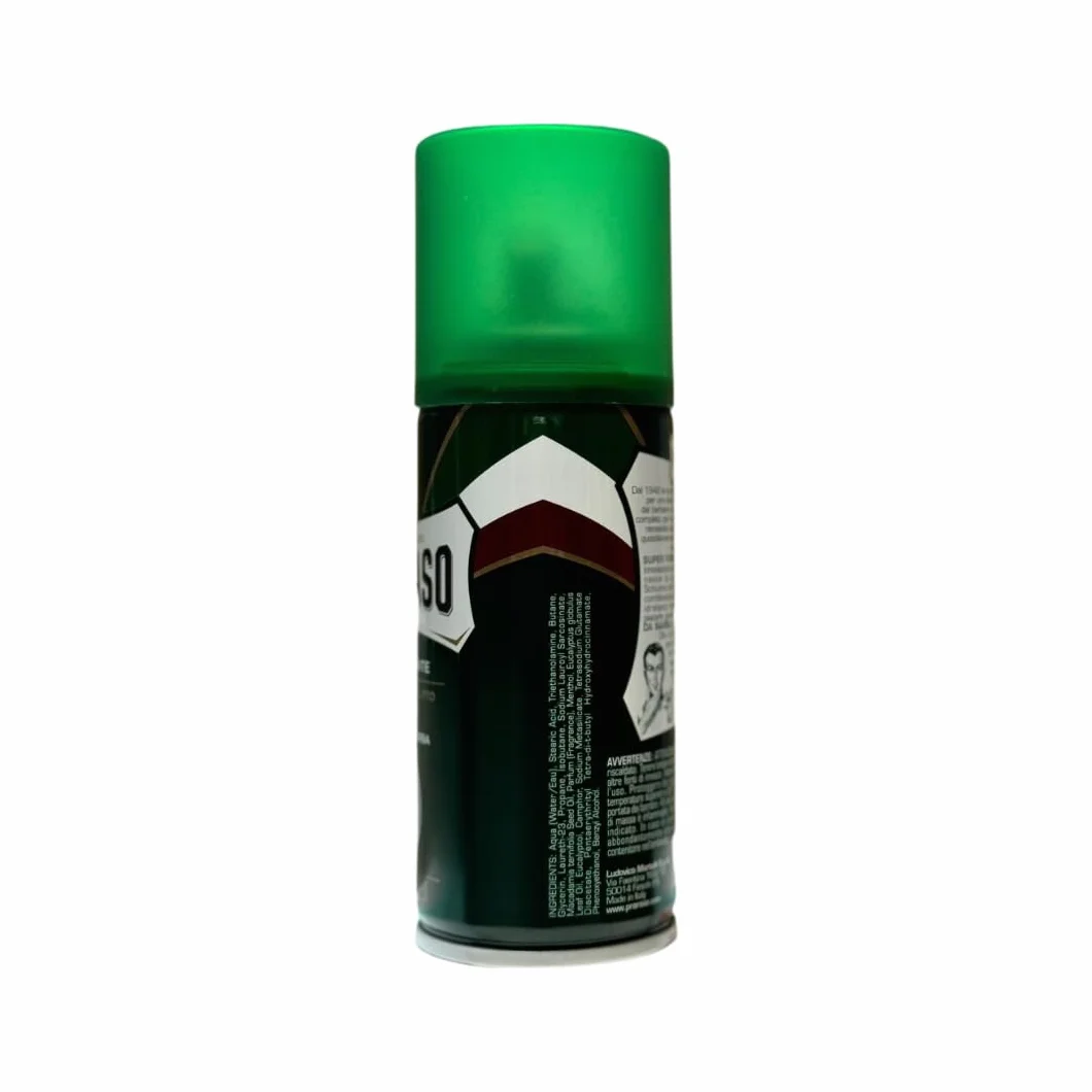 SCHIUMA DA BARBA RINFRESCANTE con olio di eucalipto e mentolo, 100ml, 2 Unità