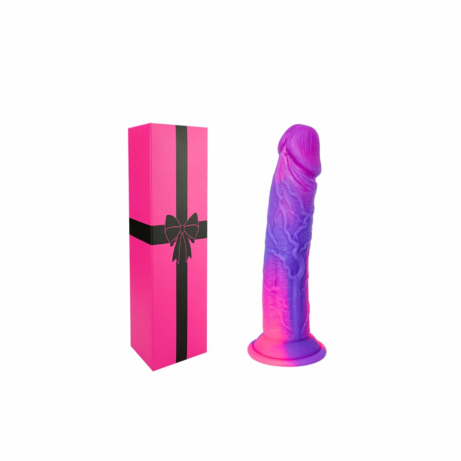Dildo piccolo realista in silicone di 12,7 cm.Con ventosa potente, dildo anal adorabile in colori rosa e viola, pene in silicone per il punto G, giocattolo sessuale per adulti, ideale per principianti