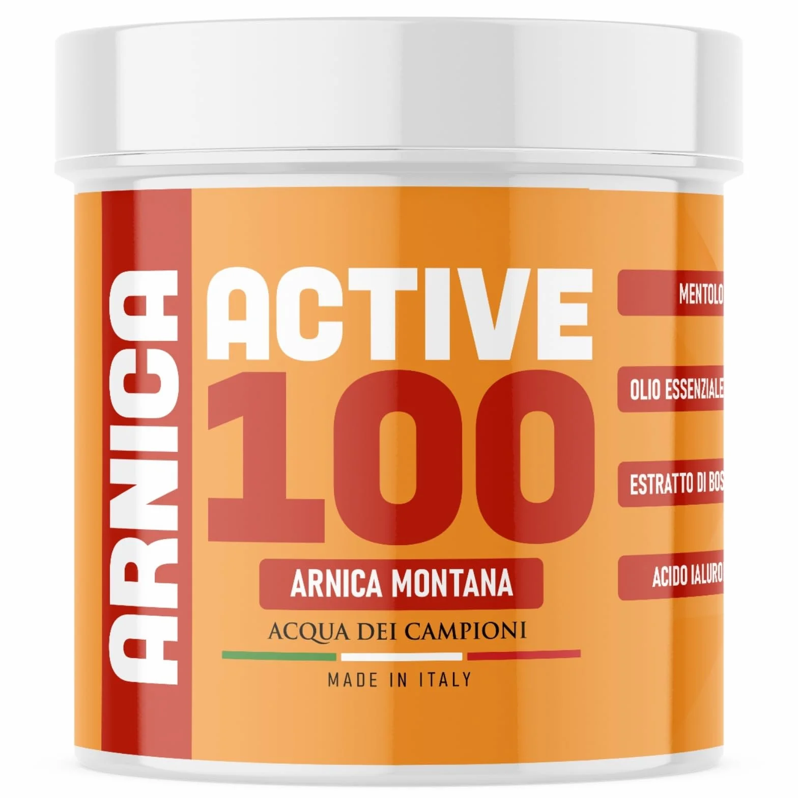 Arnica Per Cavalli Uso Umano con Acido Ialuronico 600ml Gel Extra Forte Mentolo e Boswellia Rinfrescante Non Unge Crema Masaggio
