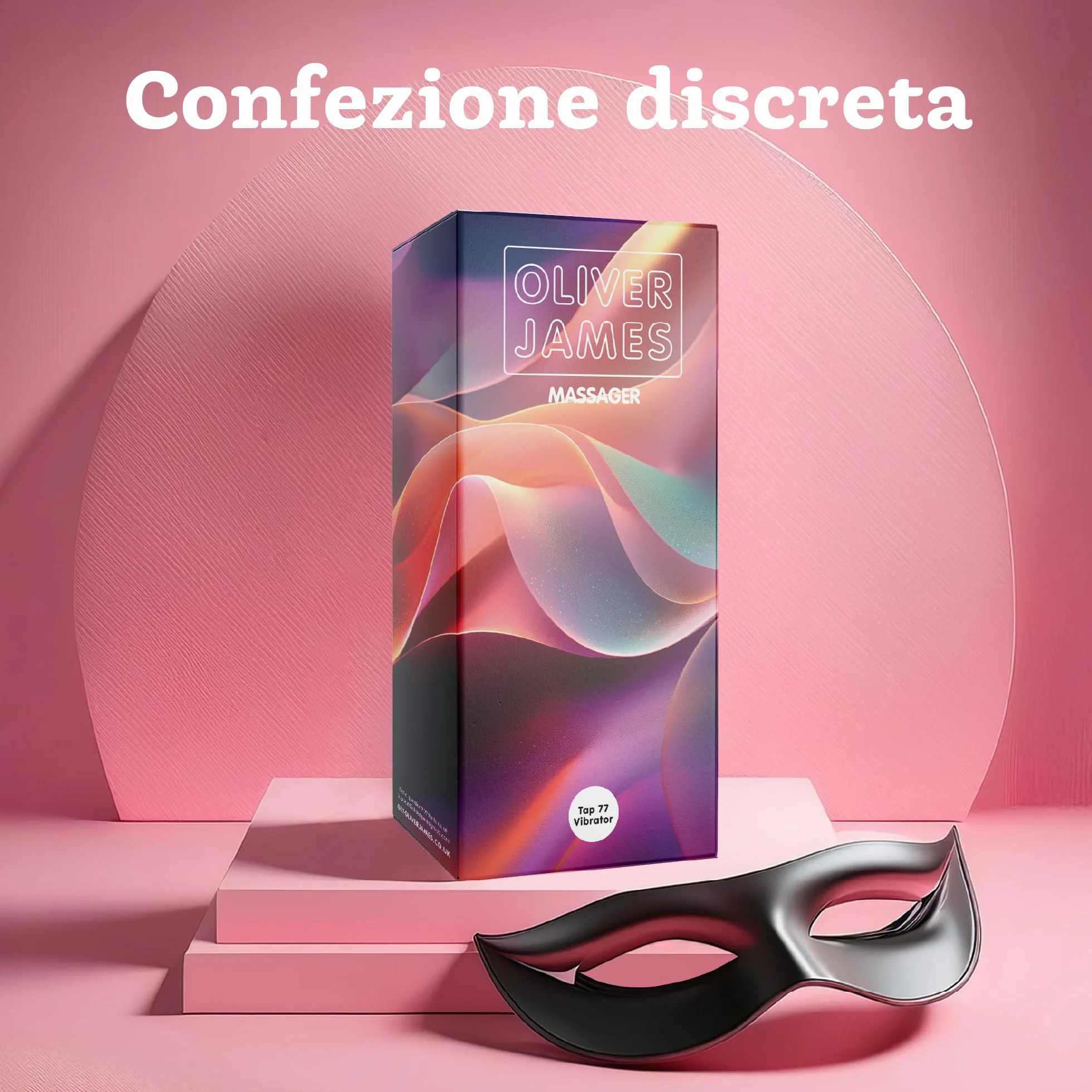 Oliver James Vibratore Rabbit Picchiettante – Sex Toy Silenzioso Doppio Motore, 7 Modalità Vibrazione e 7 Picchiettio | Stimolatore Clitorideo e Punto G, Silicone Atossico Impermeabile Donna e Coppia