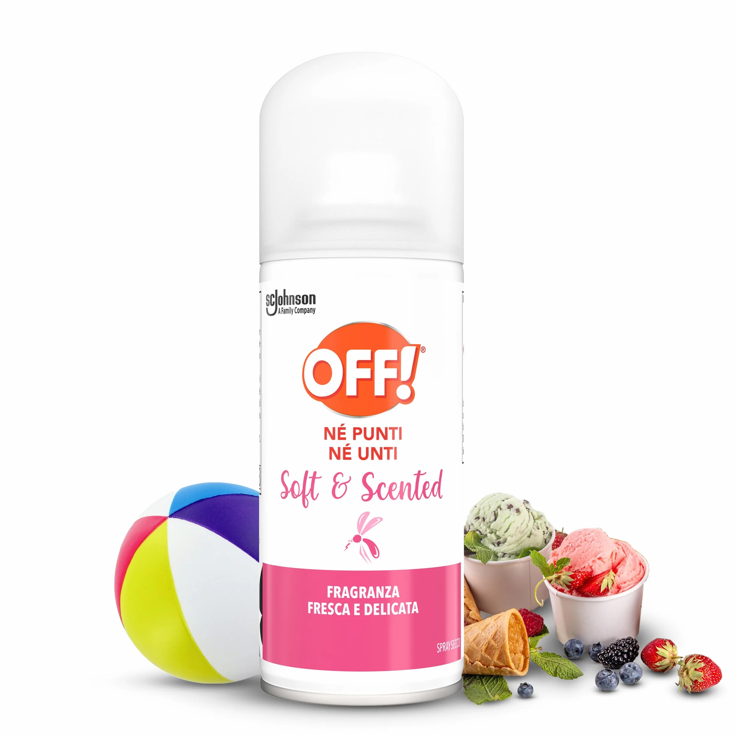 OFF! Soft & Scented Spray Antizanzare Repellente Zanzare 100ml
