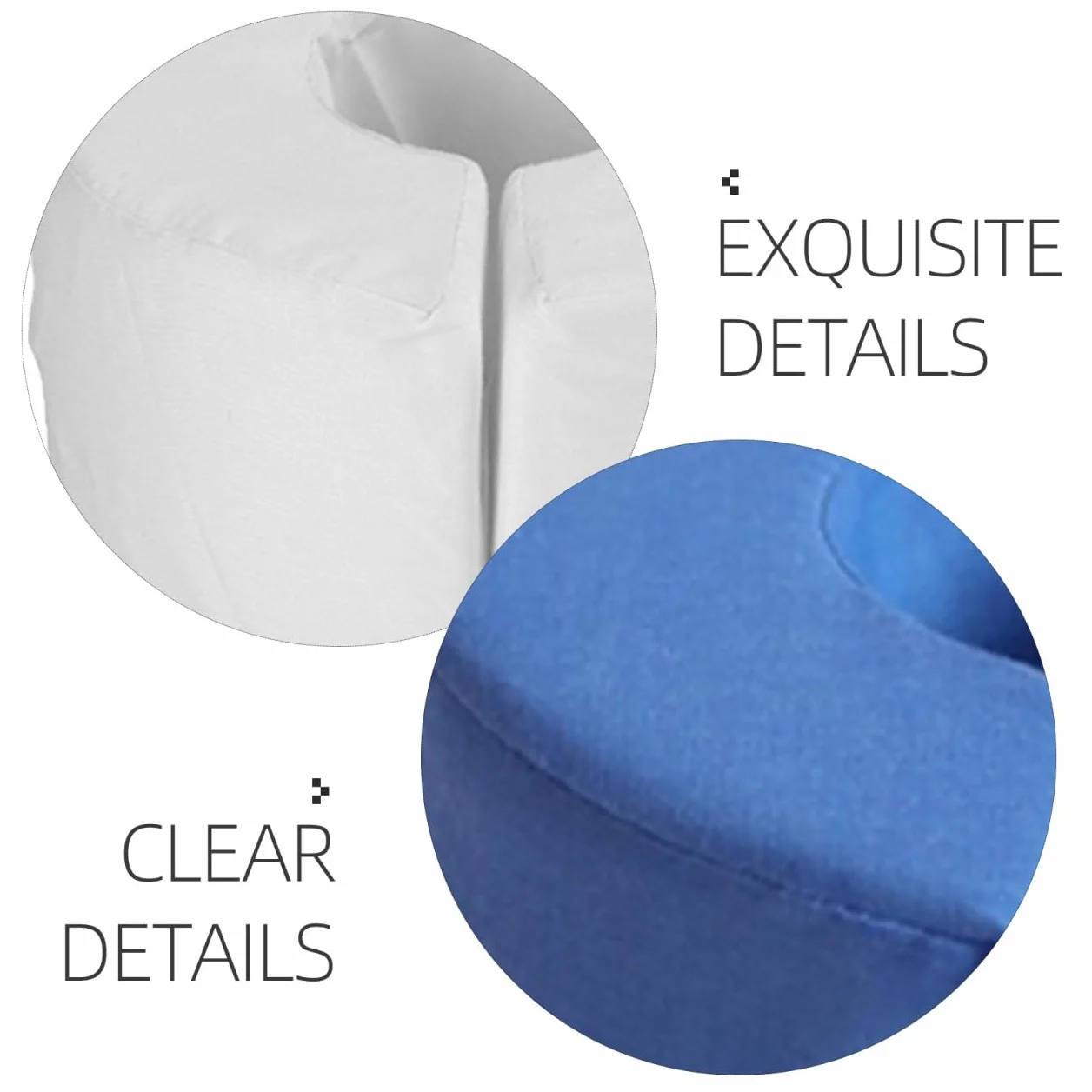 Cuscino Elevazione Piede Antidecubito 6.69x6.69x3.94 Pollici Supporto Gambe Caviglie 2 Pezzi