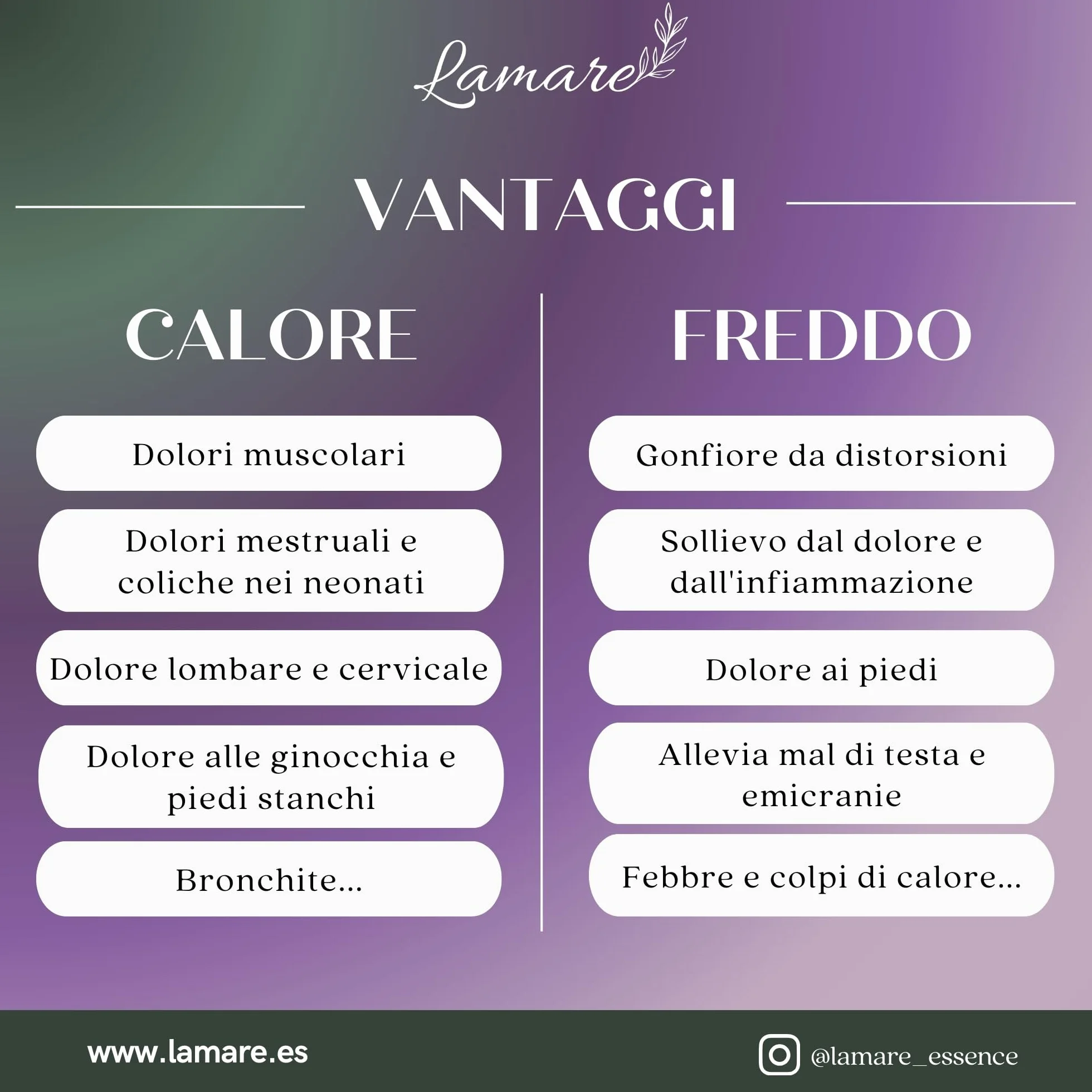 Lamare - Cuscino termico con semi di grano ecologico e lavanda, 48 x 15 cm, rivestimento lavabile 100% cotone, per cervicale e coliche, terapie a freddo e caldo, Lavanda stampata