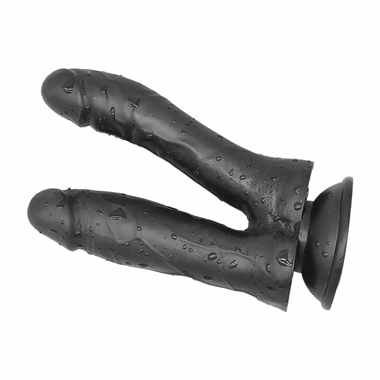 D𝚒lḓ𝚘 a doppia testa Vîbràtórepe Massaggàtóre D𝚒lḓ𝚘 per donne e uomini S𝚎x-Tóys masturbatóre Giócattóli anali