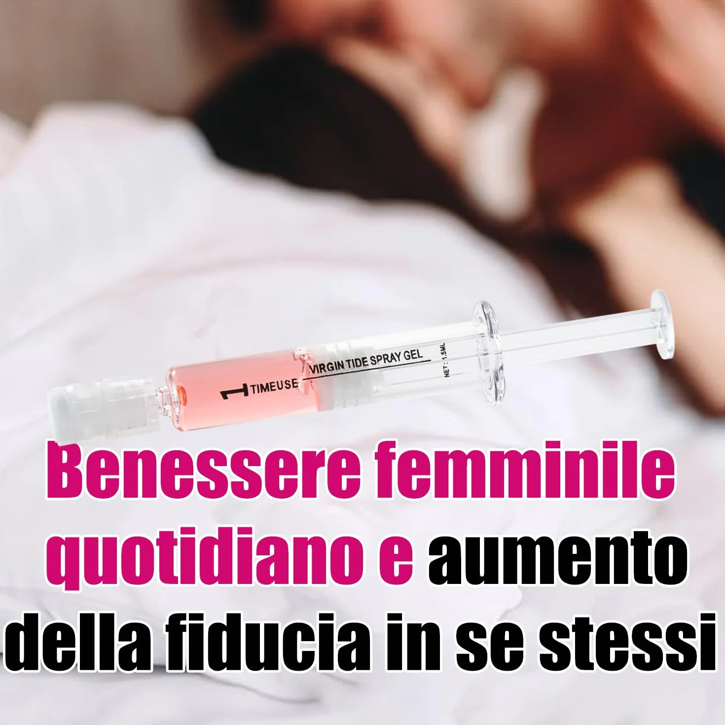 Gel vaginale di serraggio, formula naturale per stringere la vagina, cura privata di Yoni per le donne - 3 pz.