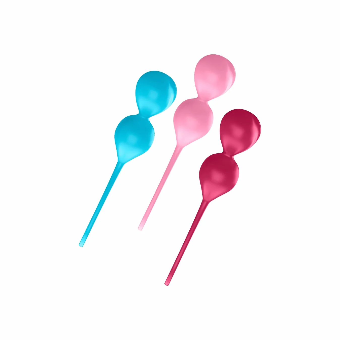 Satisfyer Love Balls Palline di Kegel Allenatore Pavimento Pelvico Set 3 Pezzi