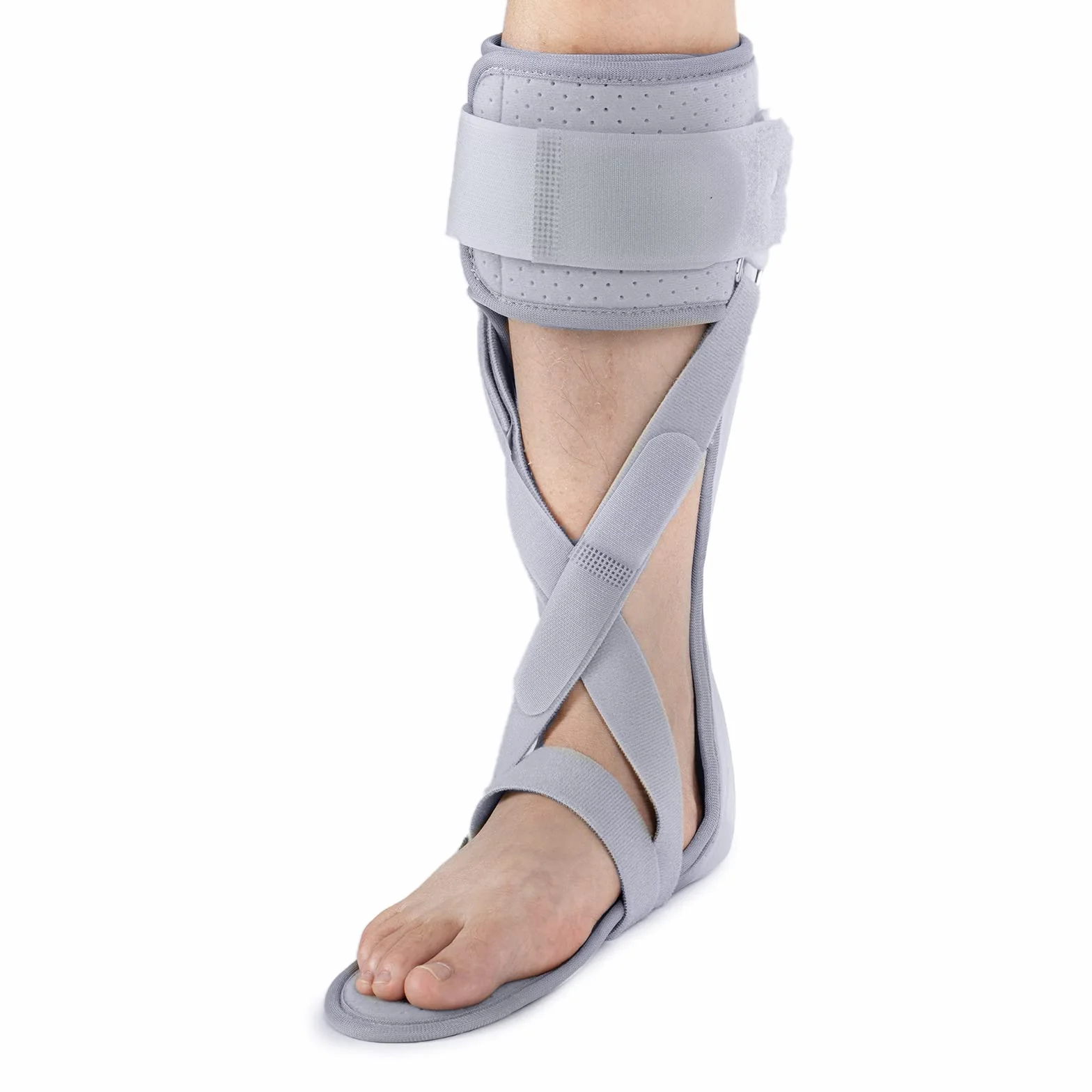 Tutore per piede e caviglia AFO, ortesi medica, per camminata con scarpe, ictus emiplegia (piccolo-destra)