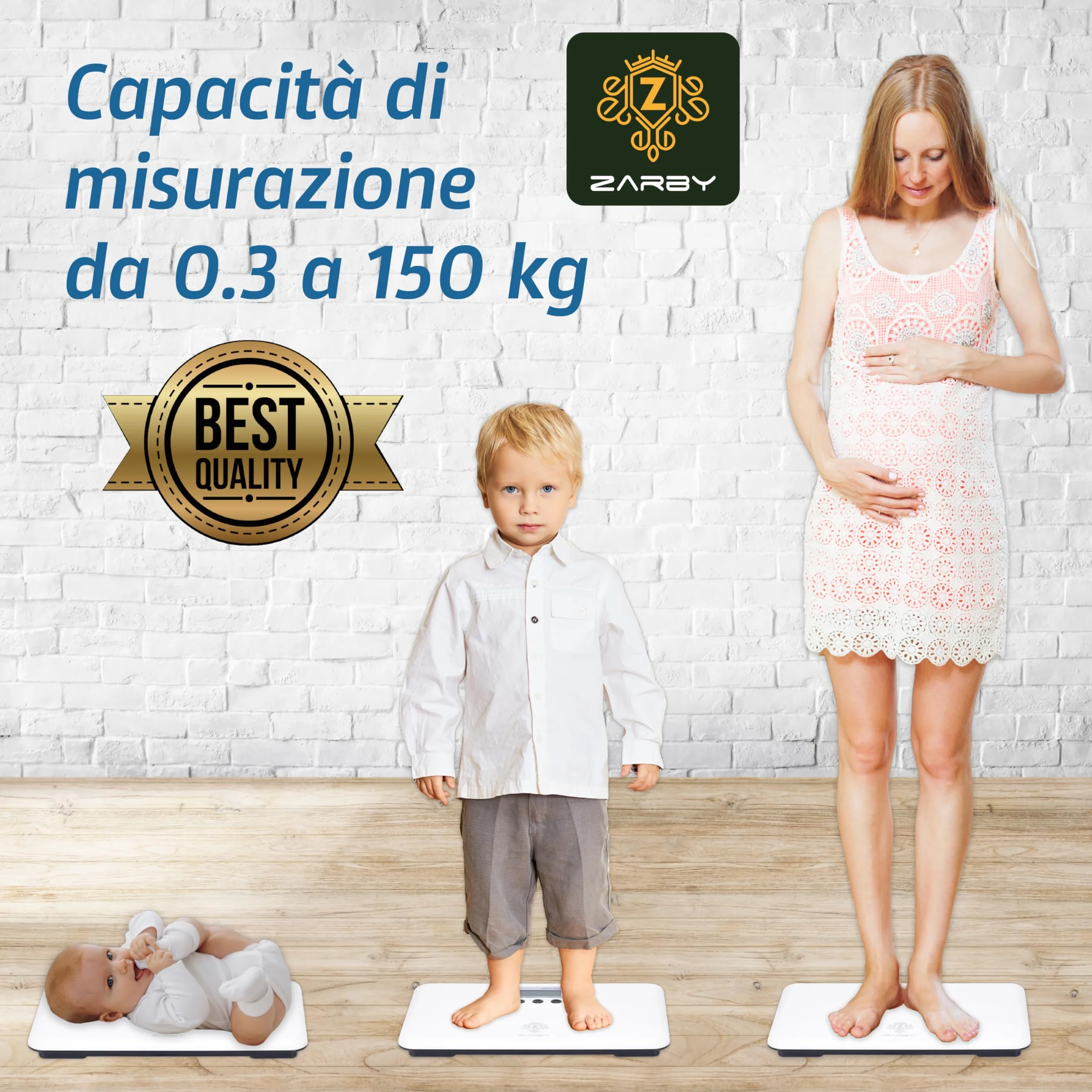 Bilancia Neonato Professionale con Display Retroilluminato e Funzioni Intelligenti