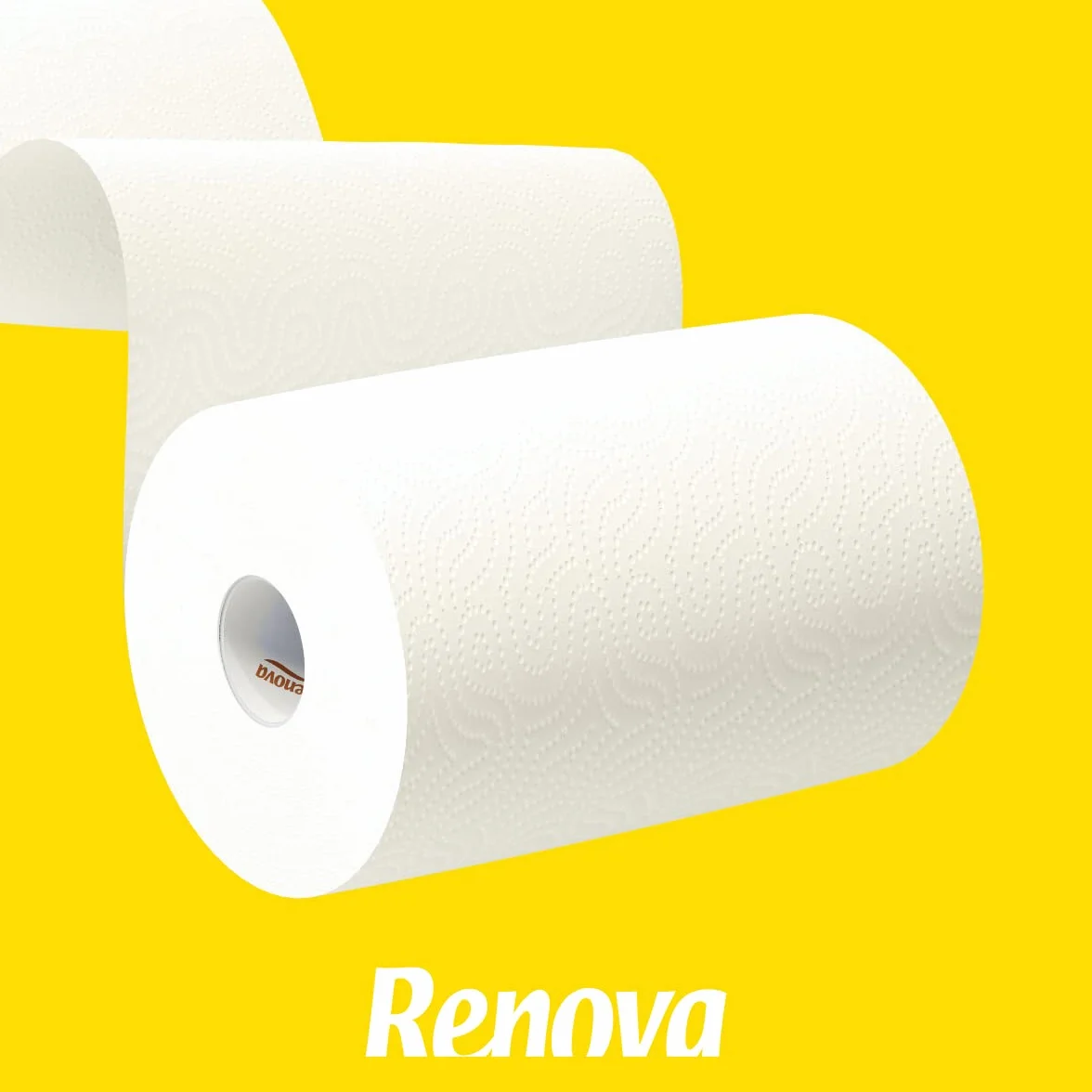 RENOVA Rotoli da cucina extra XXL, 20 rotoli, maxi assorbenti, certificato FSC