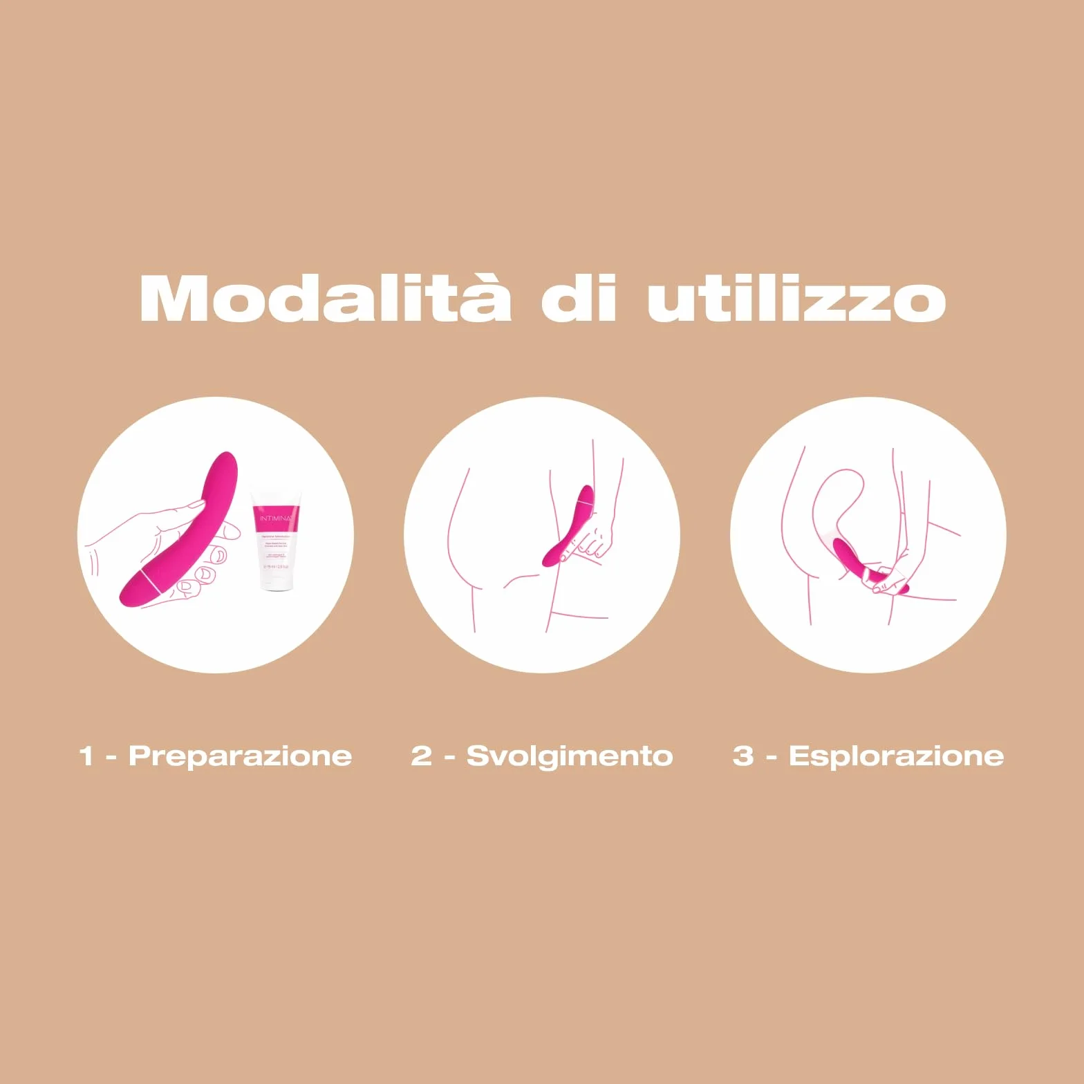 INTIMINA - Raya Massager personale Cerise