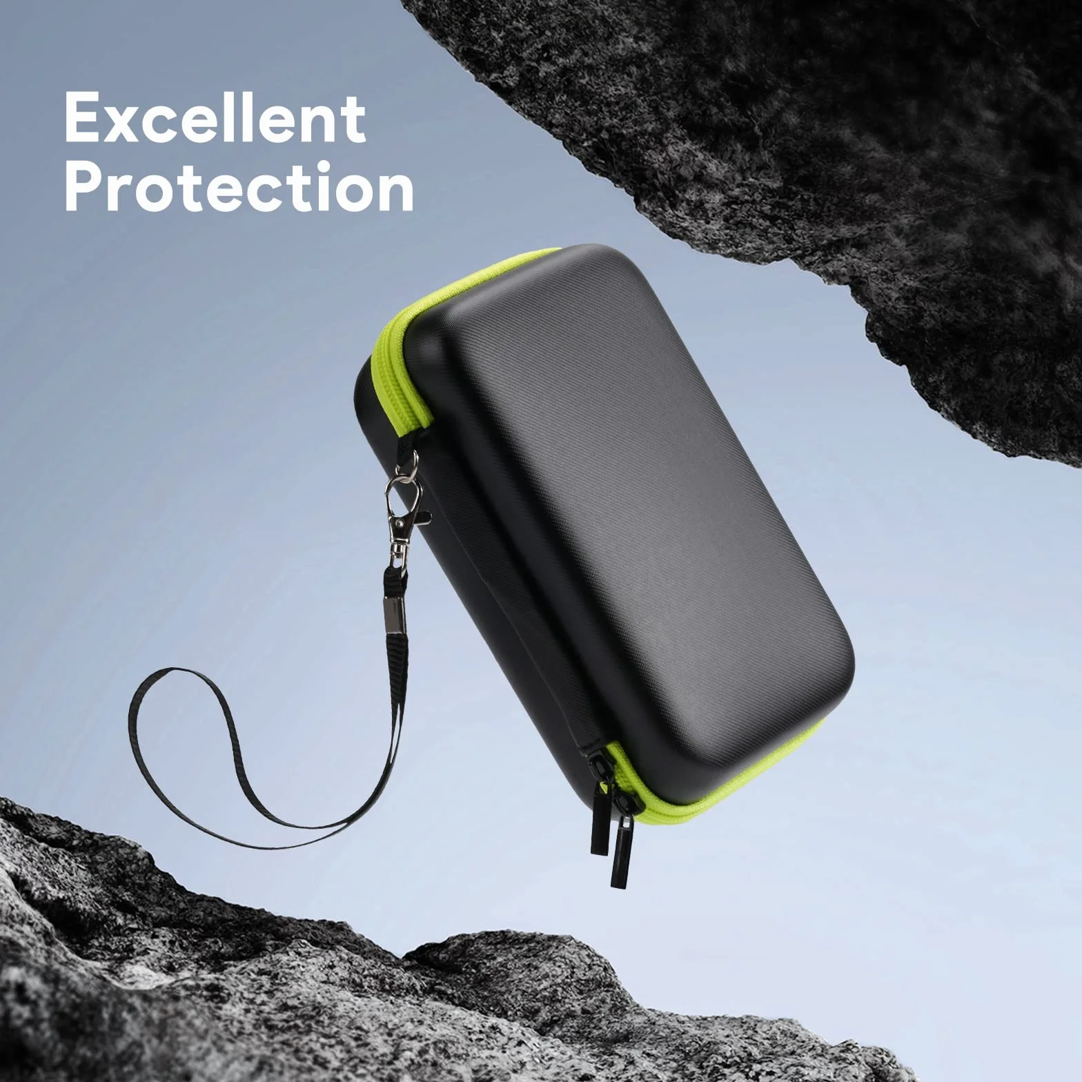 Custodia compatibile con One Blade QP2530/30, QP2630/30, QP2520/30, QP2520/65, tagliabarba elettrico, custodia rigida Eva da viaggio per OneBlade 360 con spugna, verde One PC