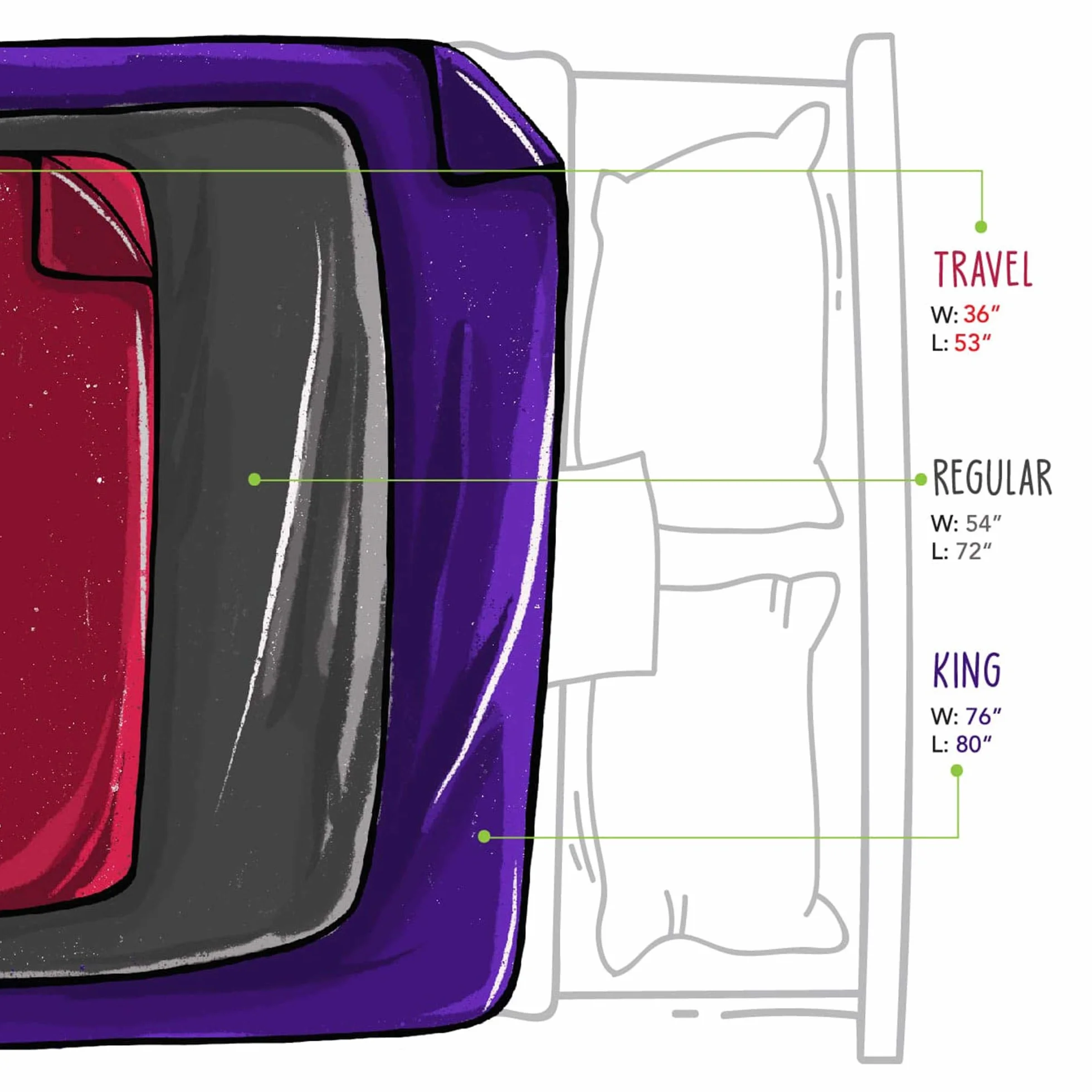 Liberator Fascinator Throw Plum 4600g