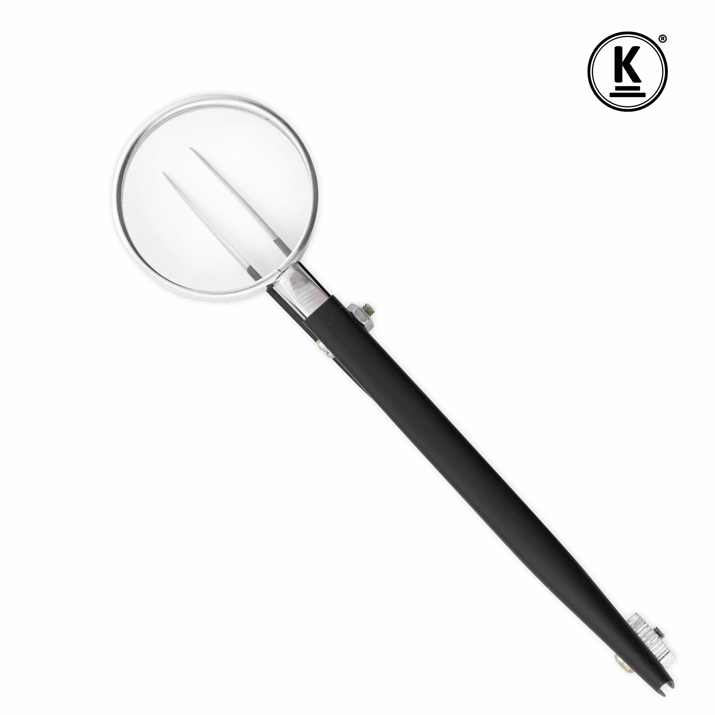K-Pro Pinzetta con Lente D'Ingrandimento - Pinzette Multifunzionali in Acciaio