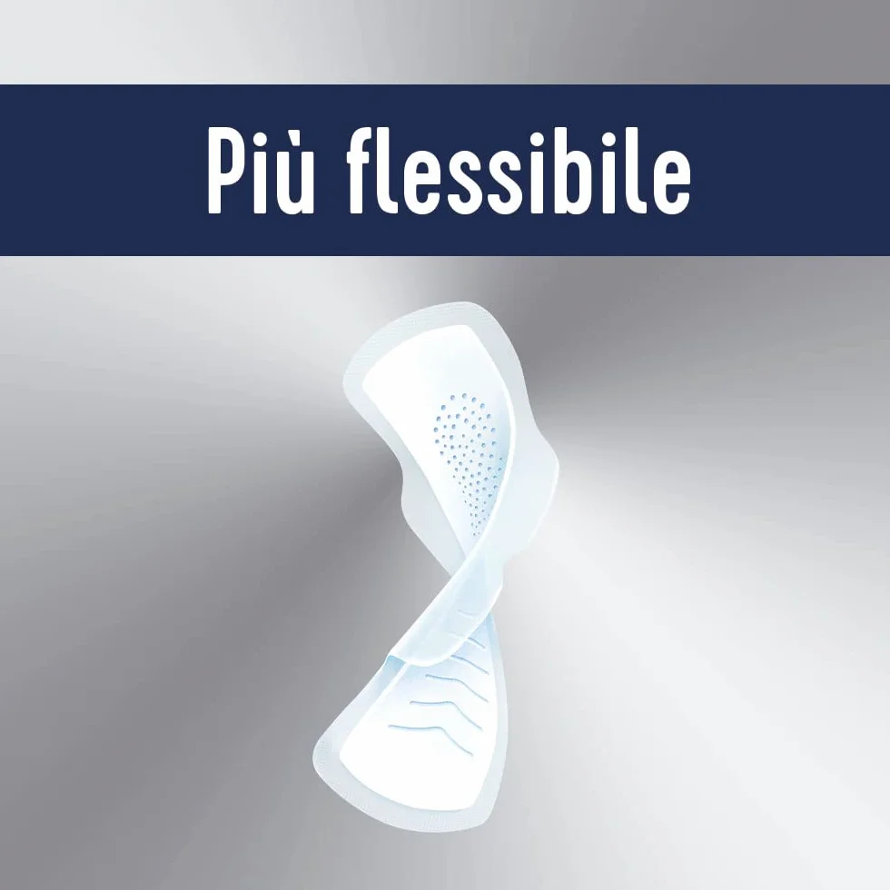 LINES È GIORNO con ali, Pacco scorta da 132 assorbenti per ciclo mestruale, l'unico con struttura in Lactifless, il più assorbente e flessibile della gamma Lines, con Odor Protection