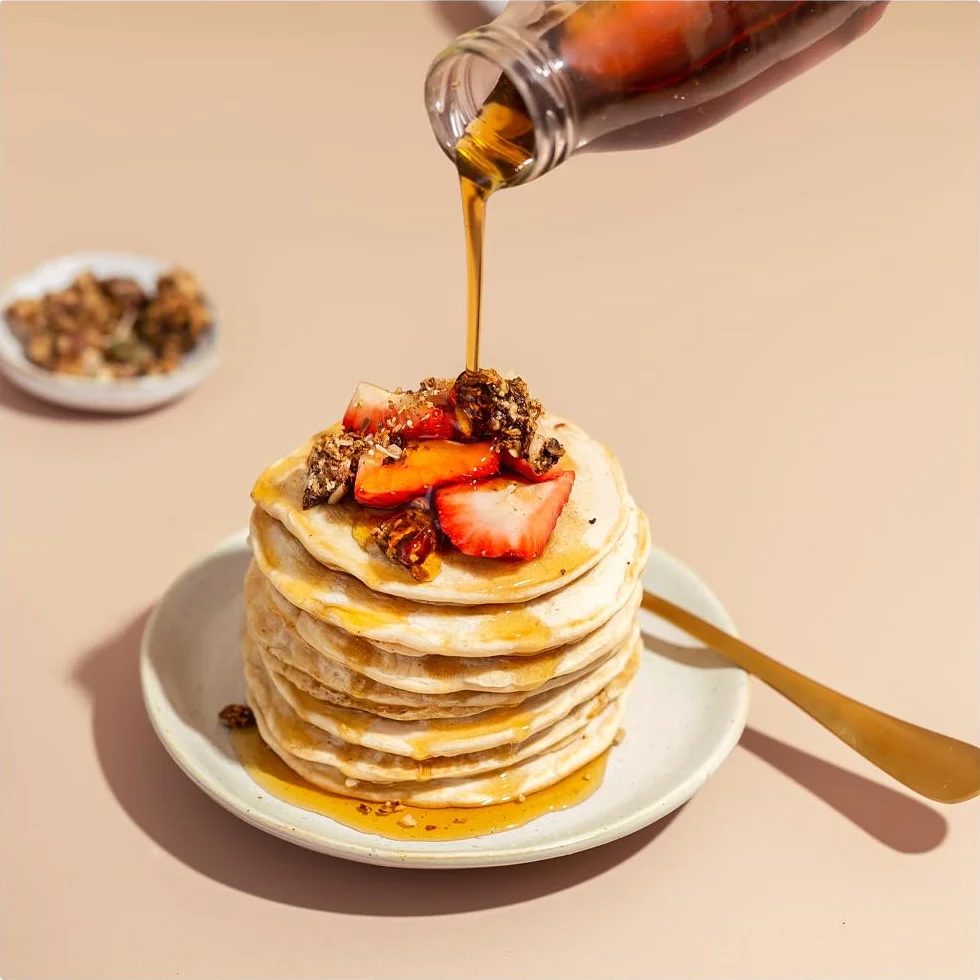 Protein Works Preparato Per Pancake Vegani 1kg Alto Contenuto Proteico Basso Zucchero