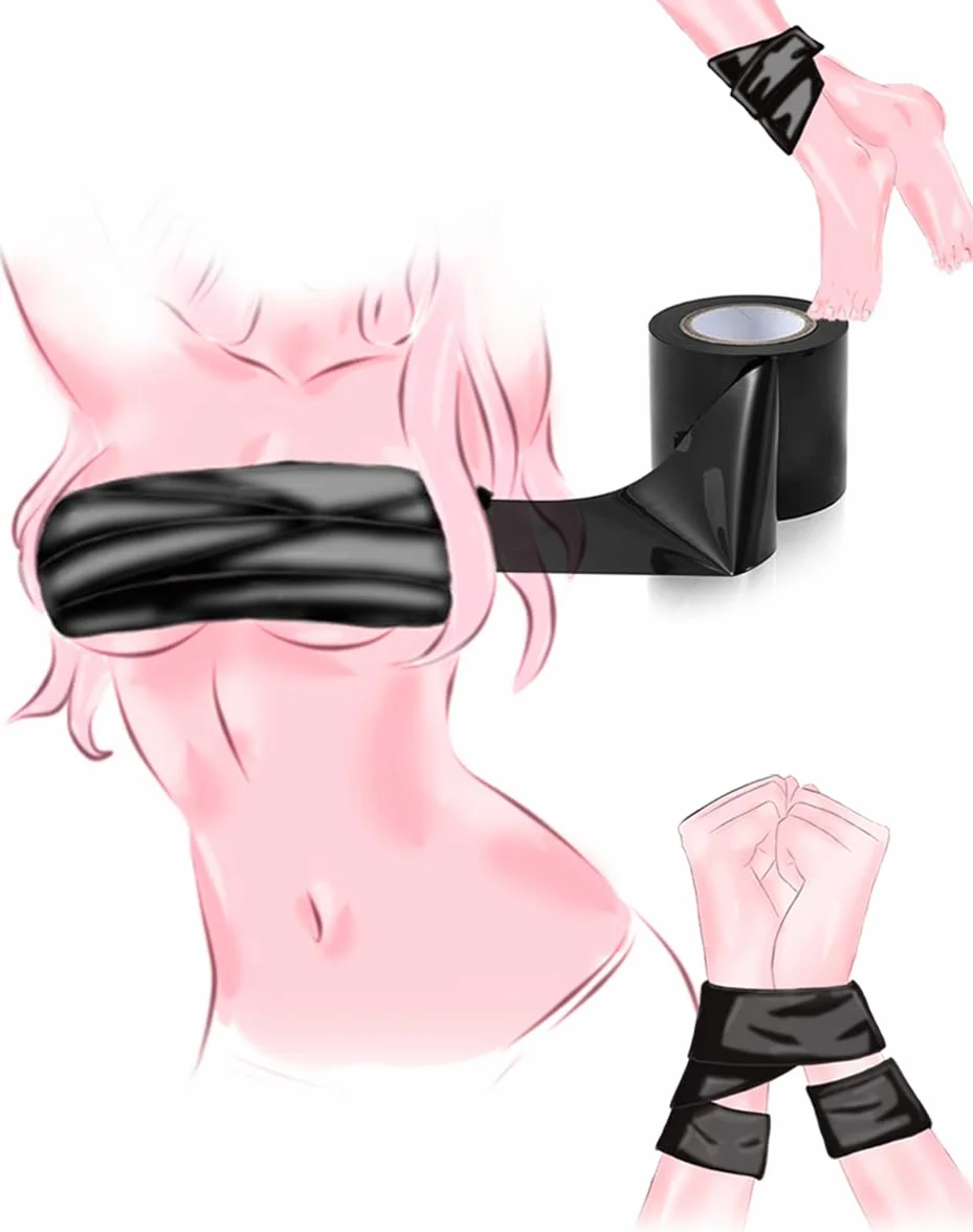 nastro adesivo nero, regalo originale per uomini e donne!