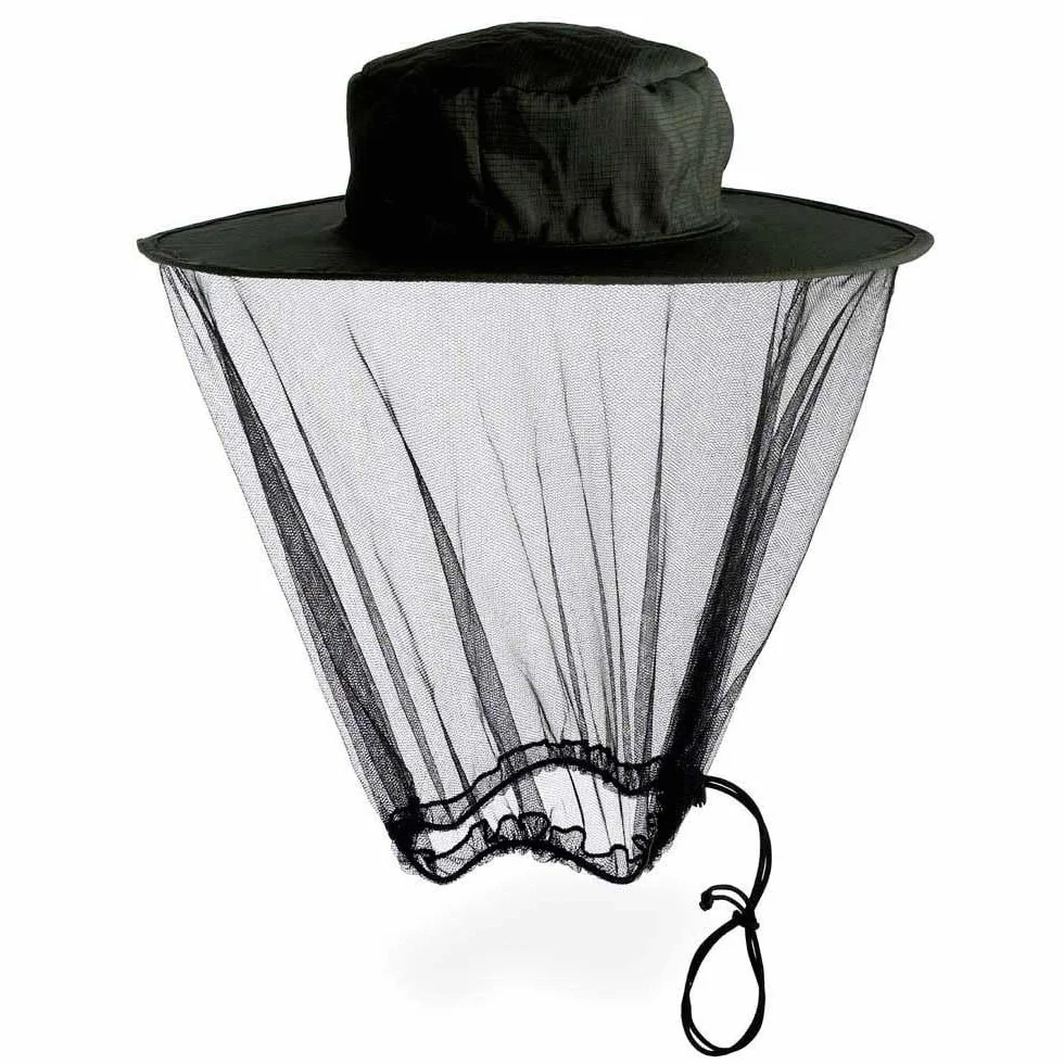 Lifesystems Midge Mosquito Head Net Hat Unisex Nero One Size
