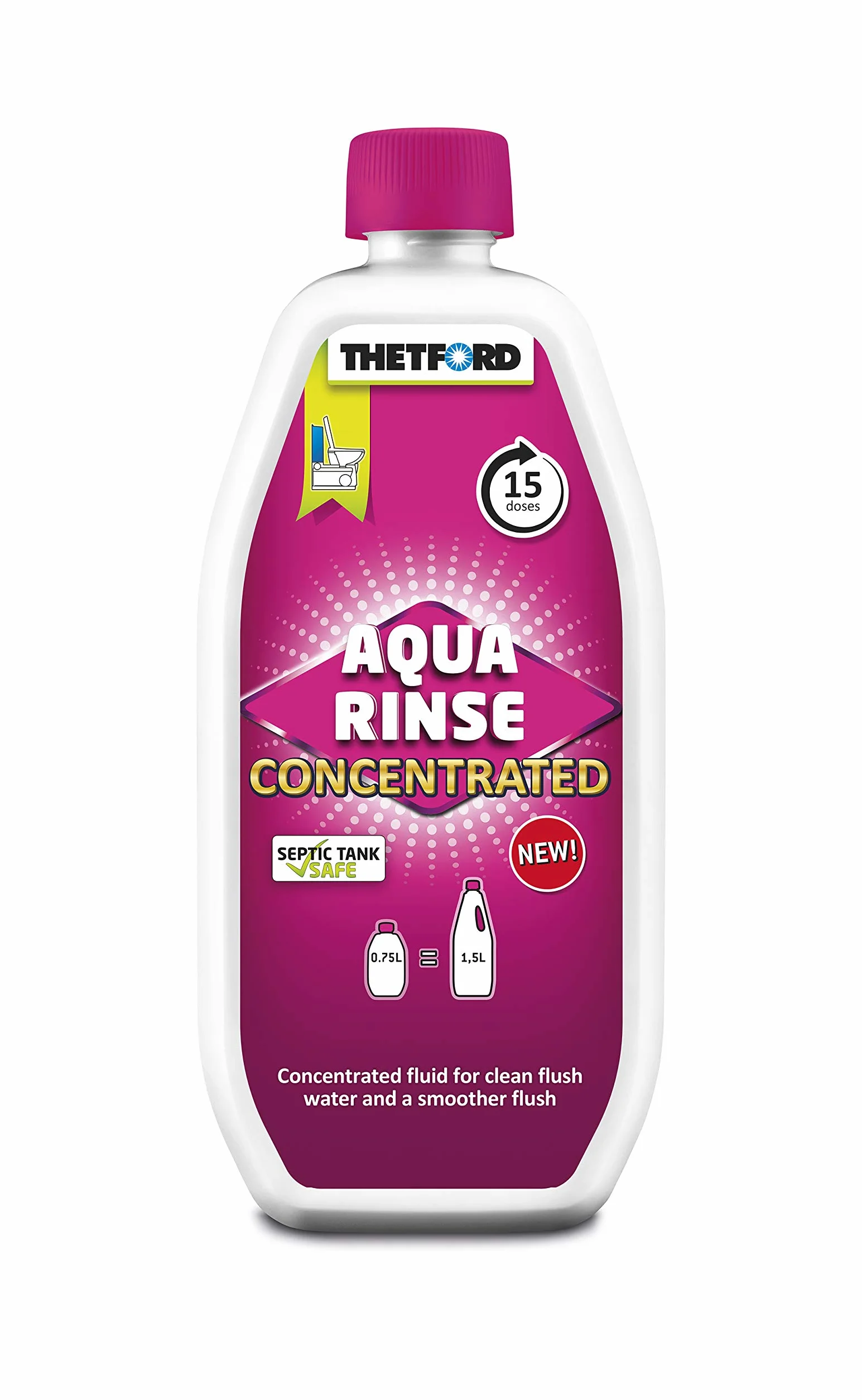 Thetford Aqua KEM Rinse Concentrato, 0,75 Litri