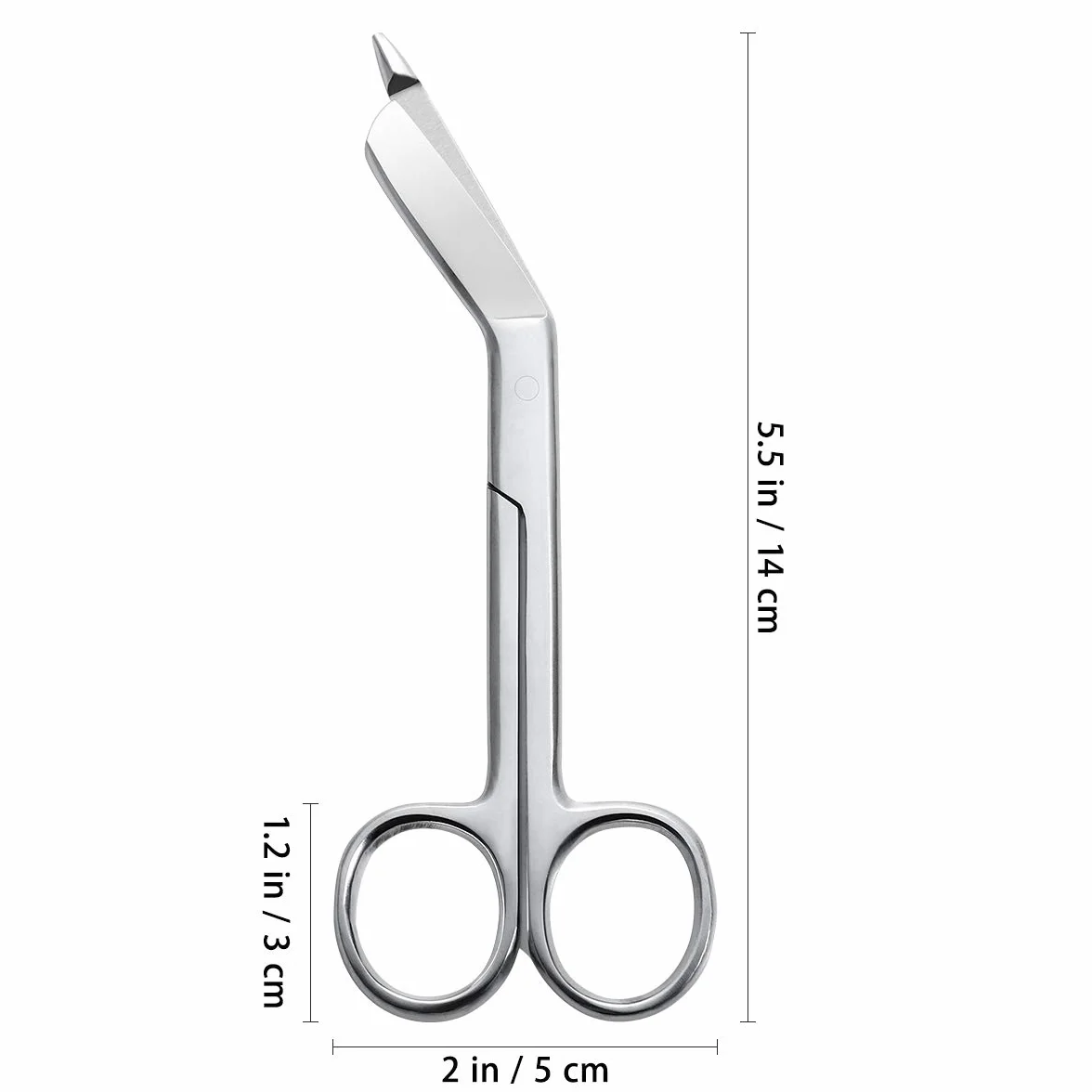 Forbici chirurgiche in acciaio inossidabile 14 cm per uso medico