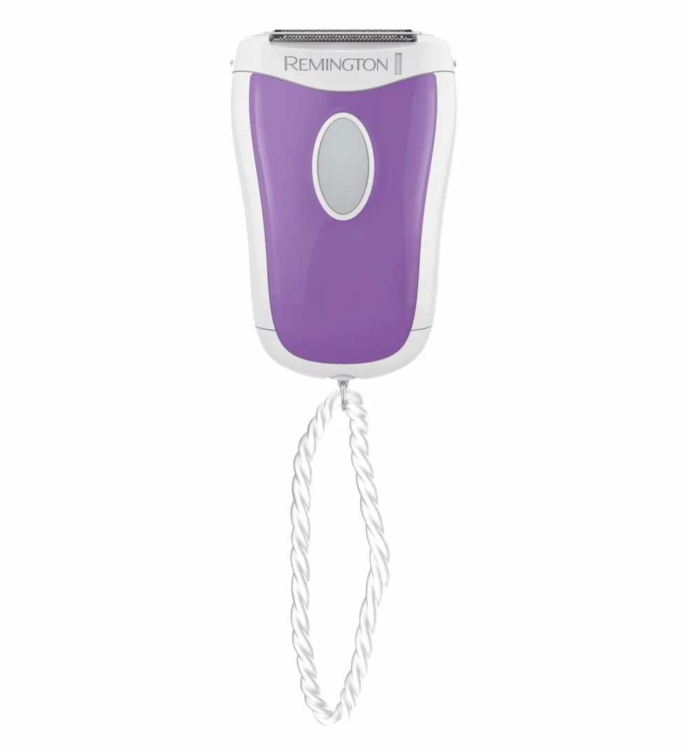 Remington Depilatore Wet&Dry, Depilatore da viaggio, A Batteria, Lamina singola oscillante segue le curve del corpo, WSF4810