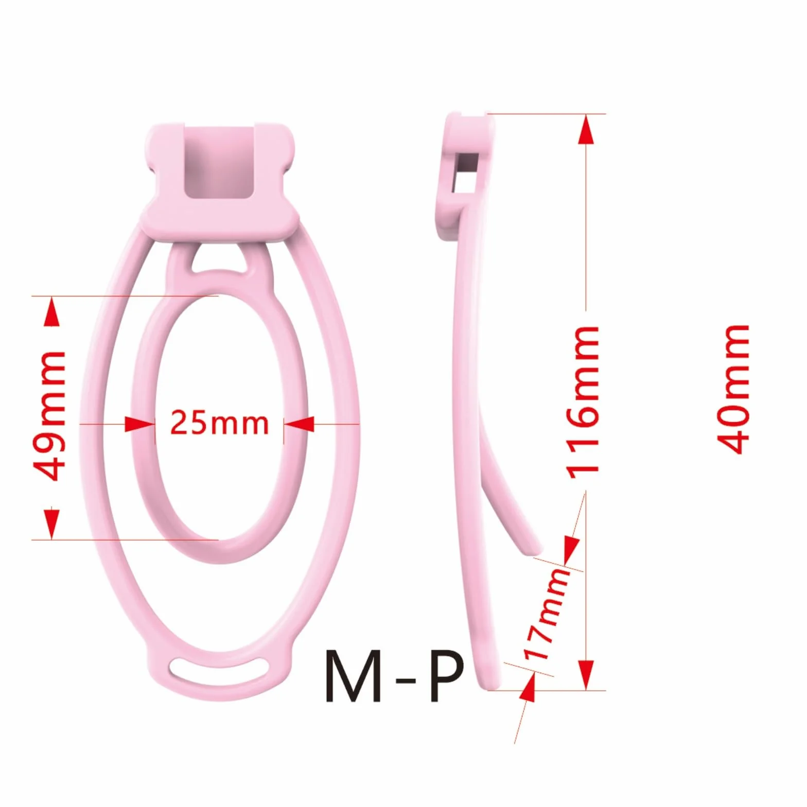 Clip FuFu curve protettive da uomo 3 misure cintura regolabile anti-distacco