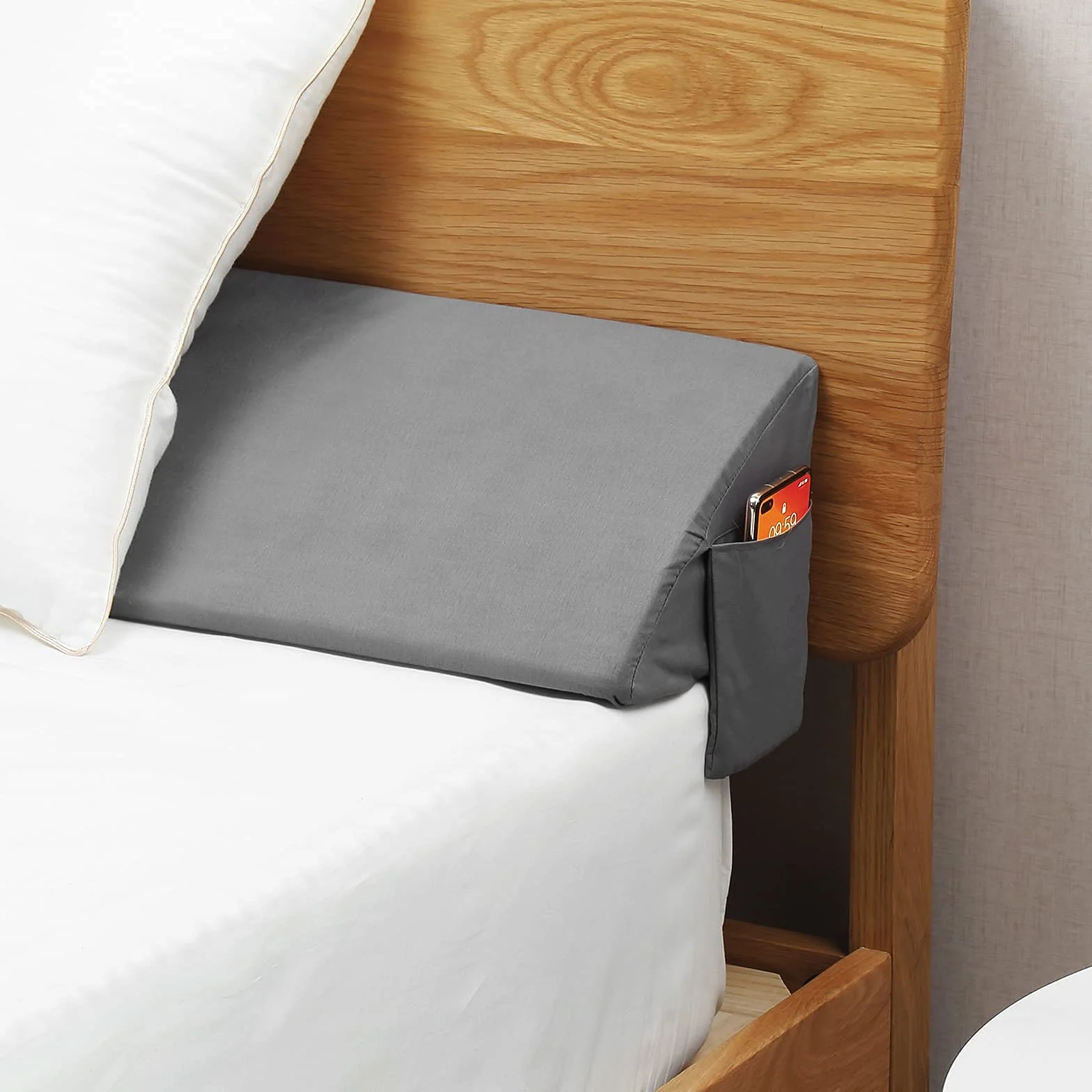 BIGGRAY-T Cuscino a cuneo per letto arcuato